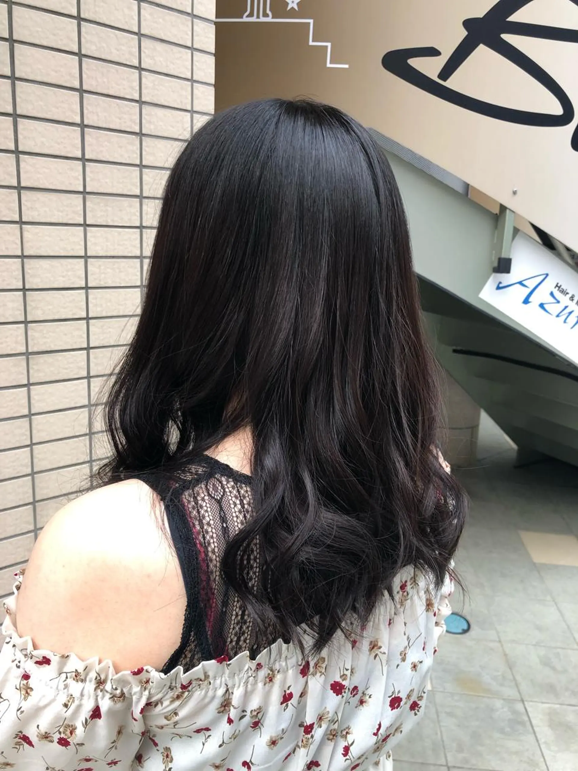 ロング ヘアカラー 阿部 美咲のヘアスタイル