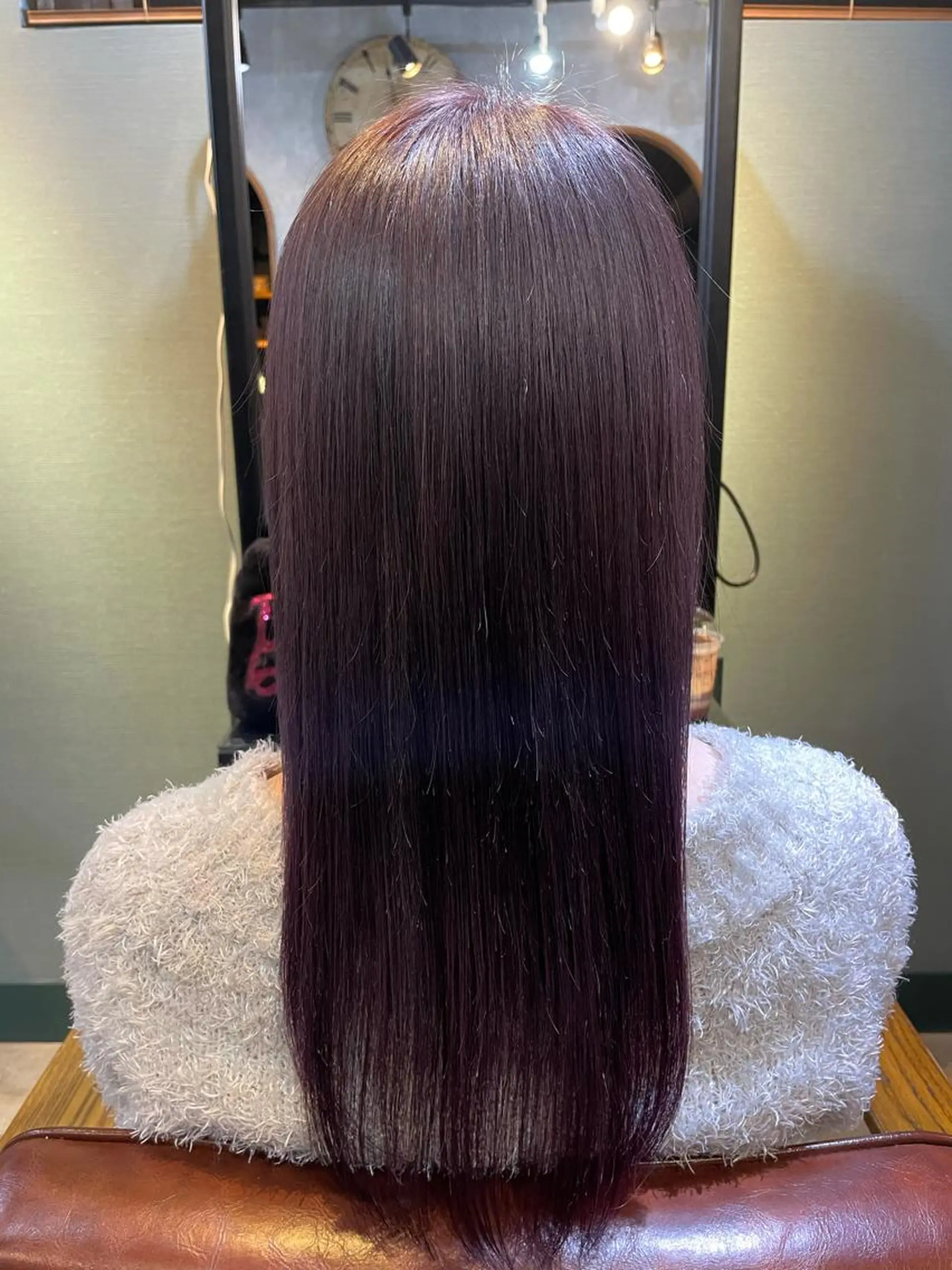 ロング カラー ヘアアレンジ リベルテ所属・♦️髪質改善韓国レイ ヤー♦️副店長のヘアスタイル