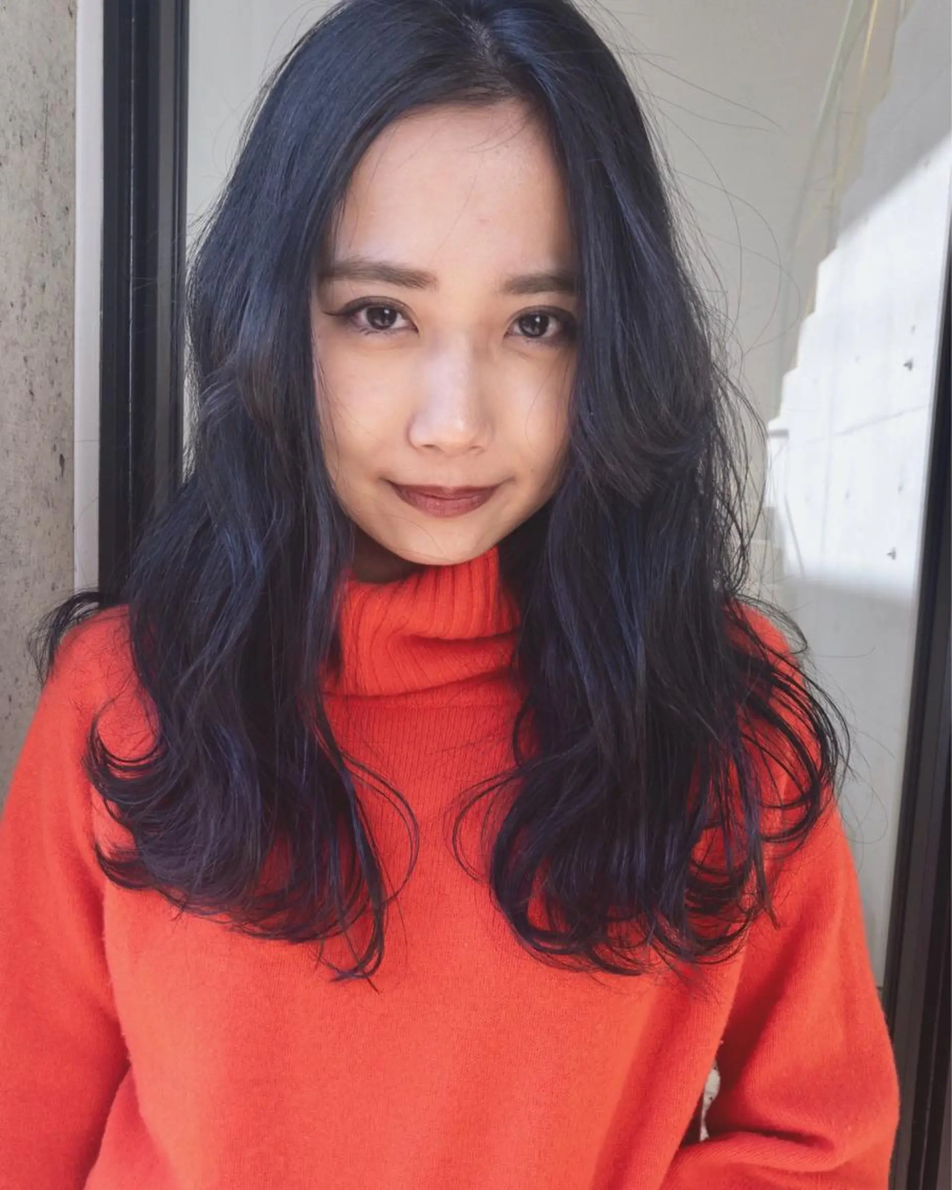 セミロング カラー ヘアカラー moana surfriderのヘアスタイル
