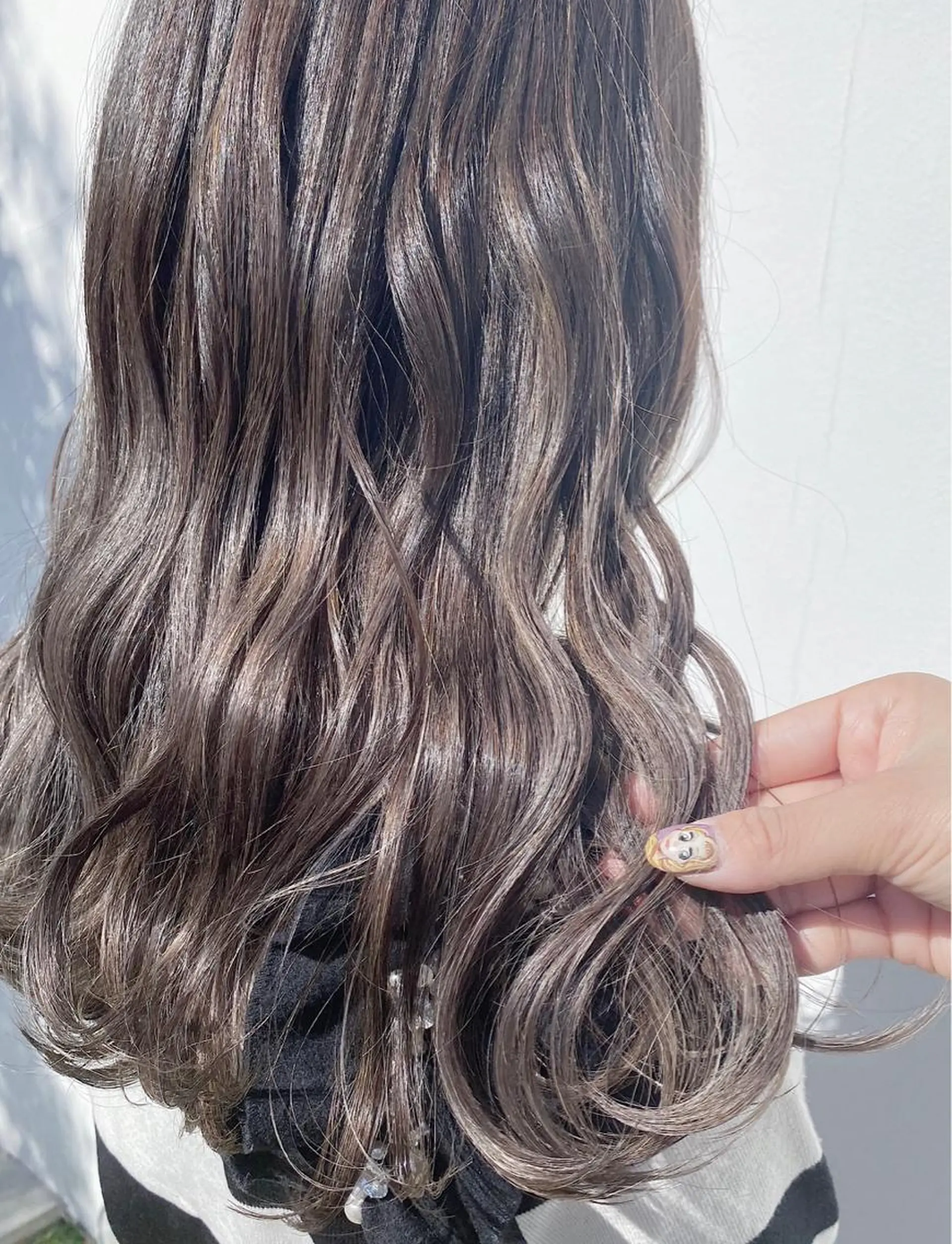 ロング カラー カット ヘアカラー トリートメント JILL ユキのヘアスタイル