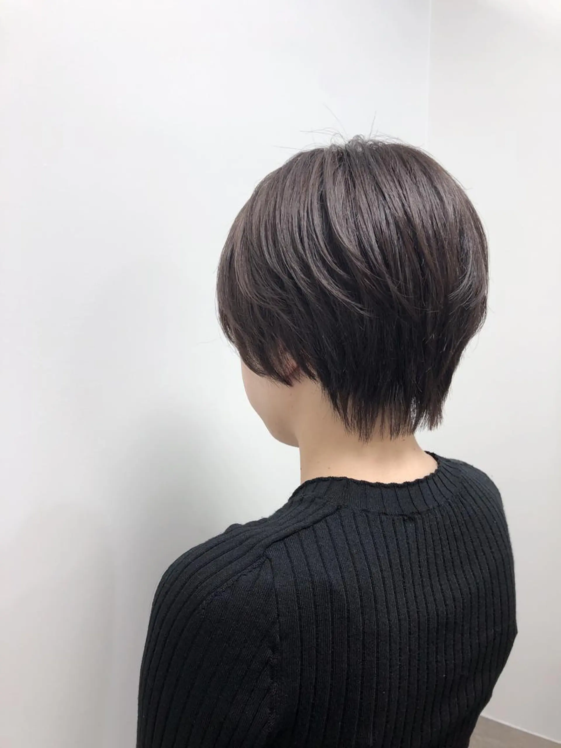 ショート カラー パーマ ヘアアレンジ キッズ ネイル マツエク・マツパ ショートネイル umu.［韓国ヘア /レイヤーカット］のヘアスタイル