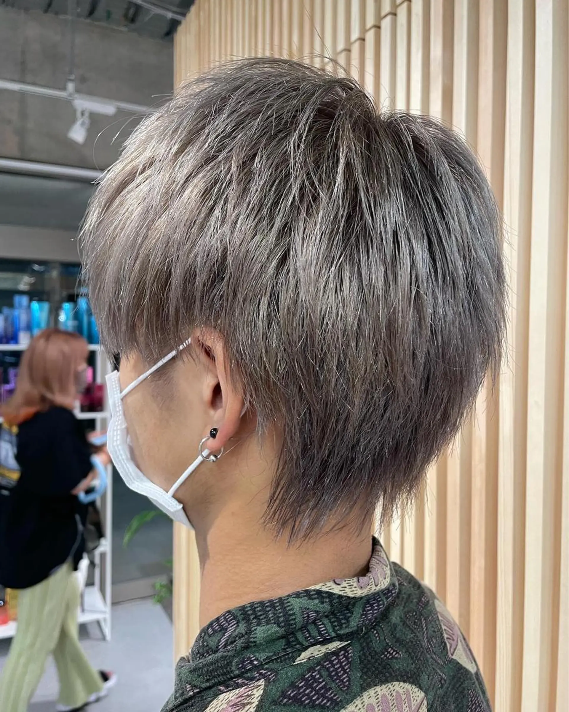 ショート カラー メンズ カット ヘアカラー メンズ＆スパ特化 takumiのヘアスタイル