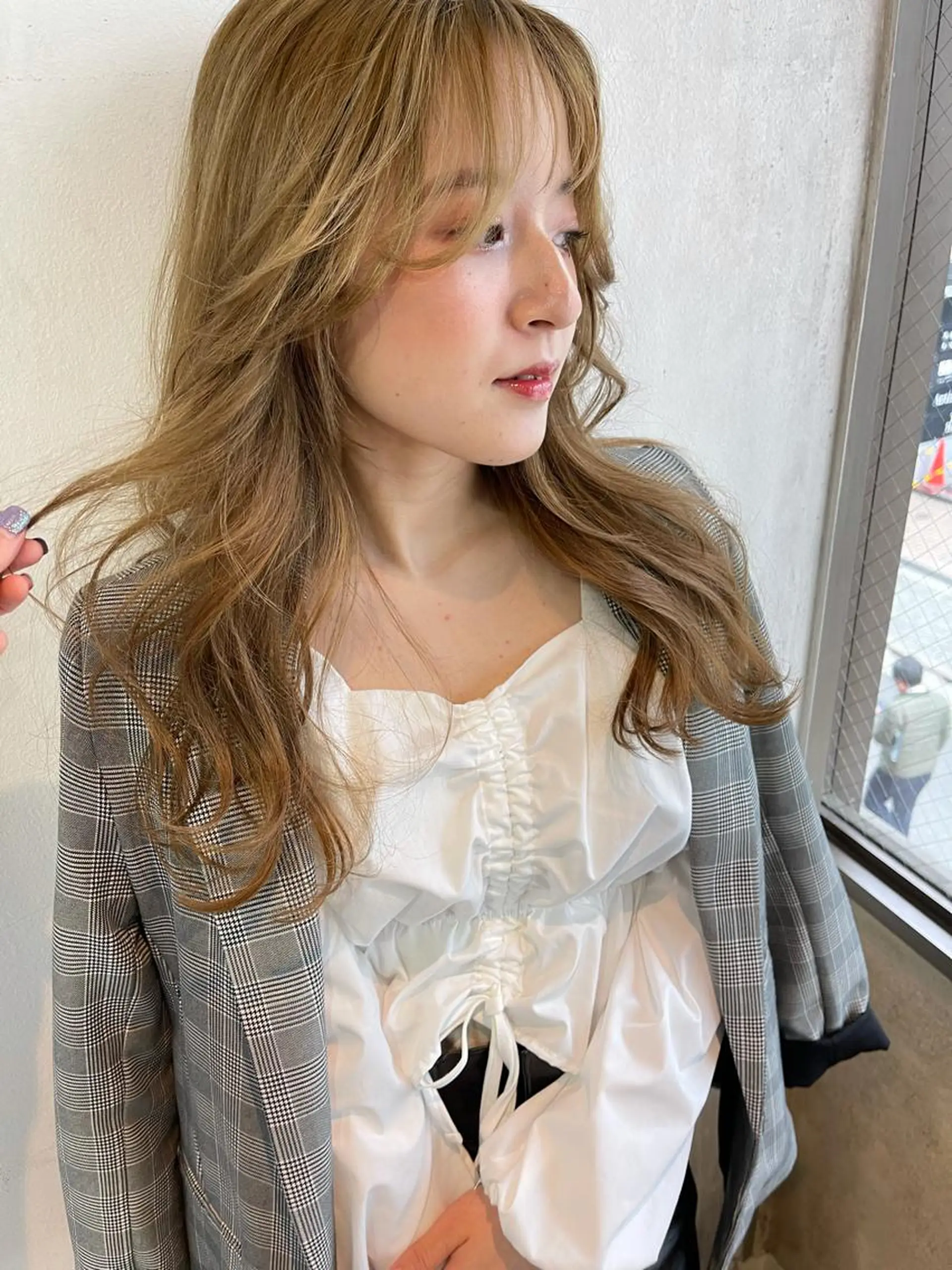 ロング オルチャンヘア ヘアカラー 韓国 / 中国ヘア 🦋Noniのヘアスタイル