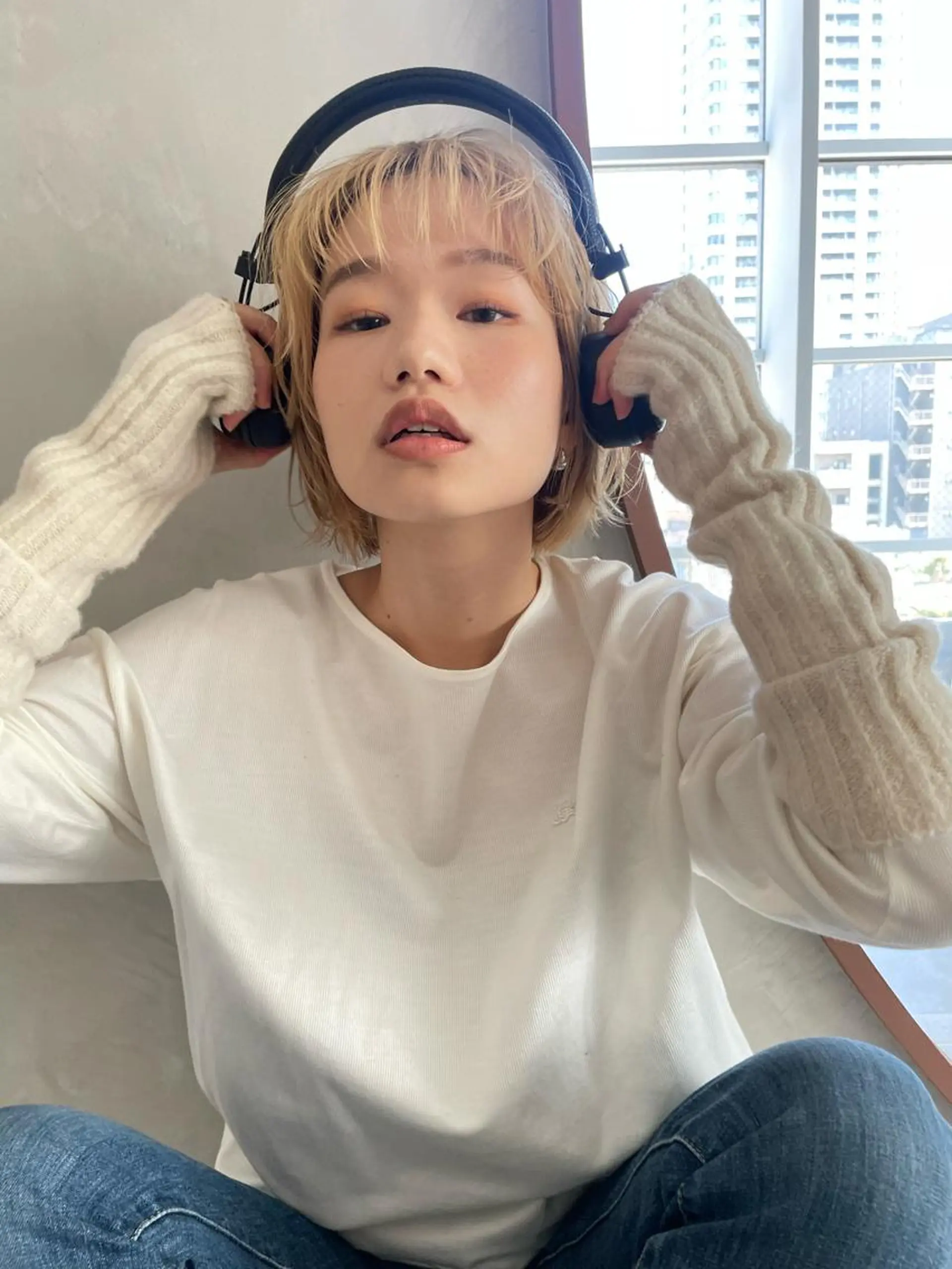 カラー wewe: momoeのヘアスタイル