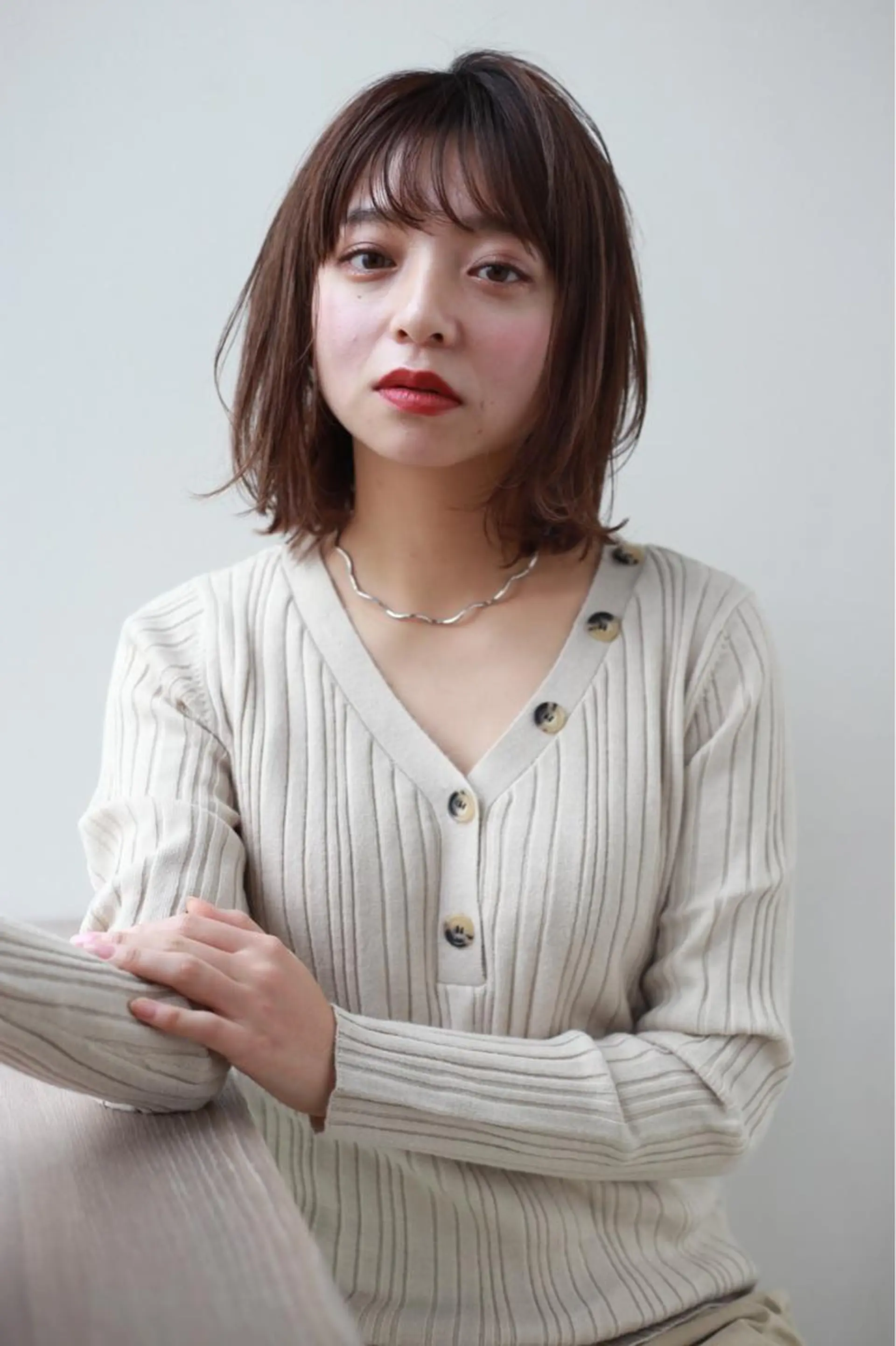 ミディアム カラー 髪質改善/艶カラー 🌻加藤舞🌻のヘアスタイル