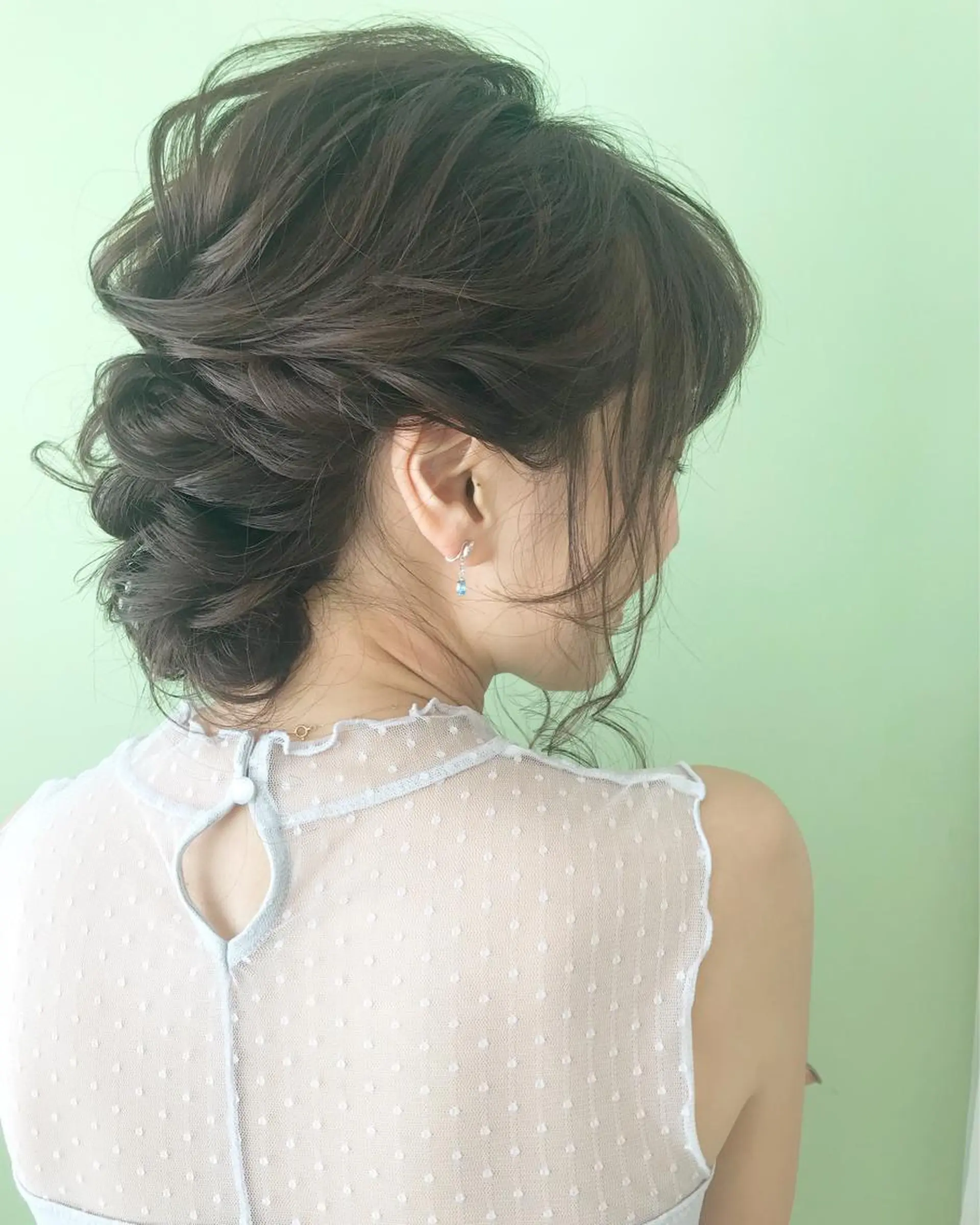ヘアアレンジ 結婚式・ブライダル ALVAREZ BARBER SHOP所属・takebuchi harukaのヘアスタイル