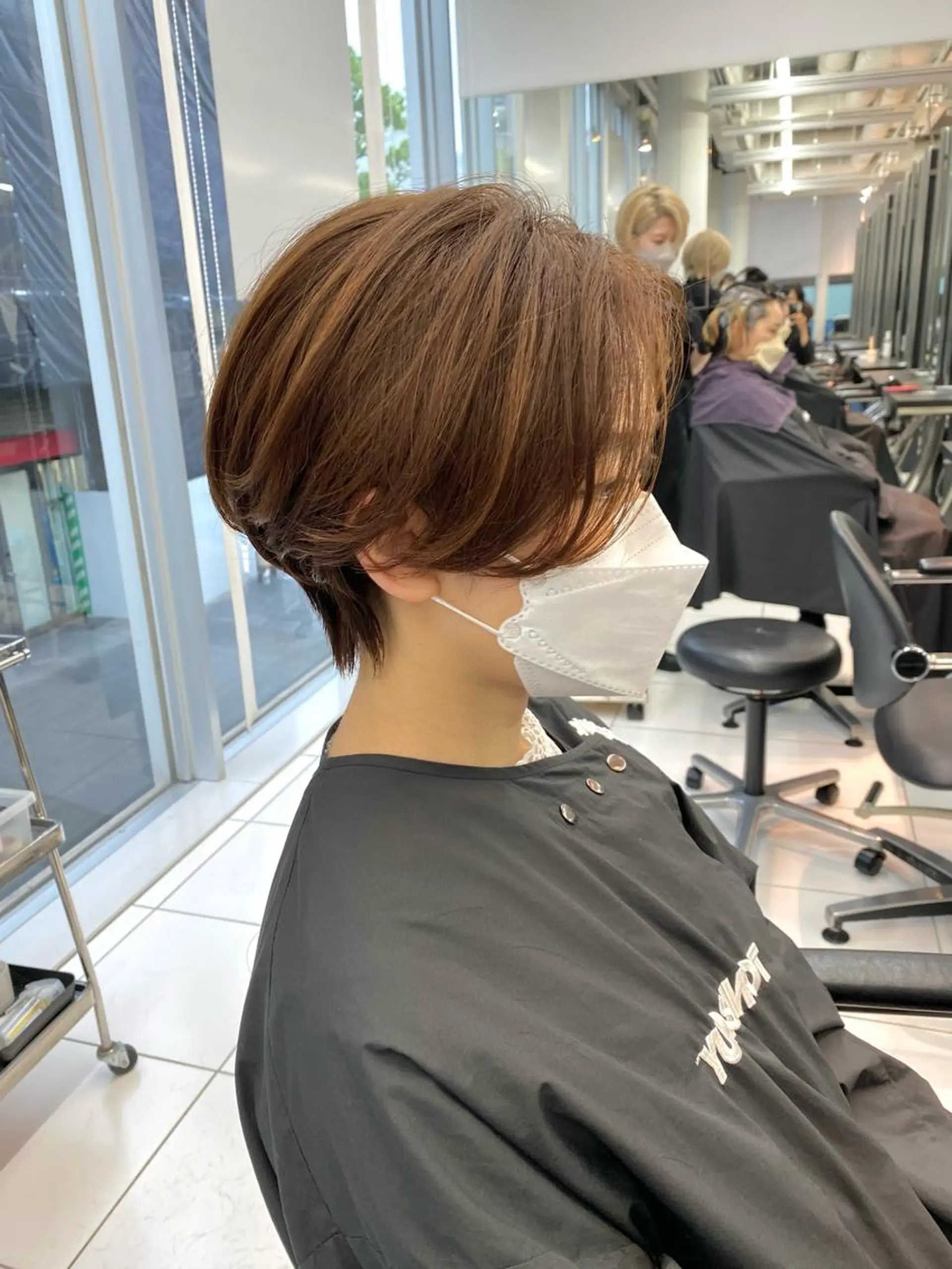 ショート 加藤 真介のヘアスタイル