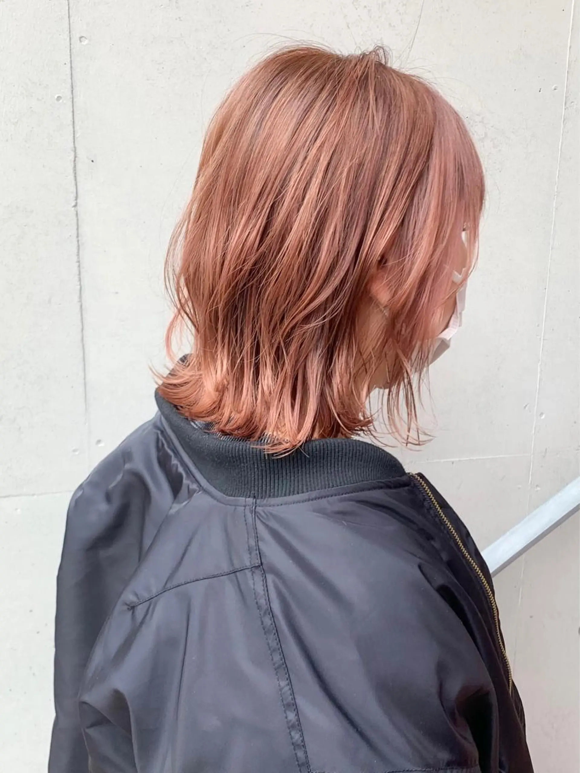 ミディアム カラー ヘアカラー トリートメント 森本 裕太 / ボブのヘアスタイル