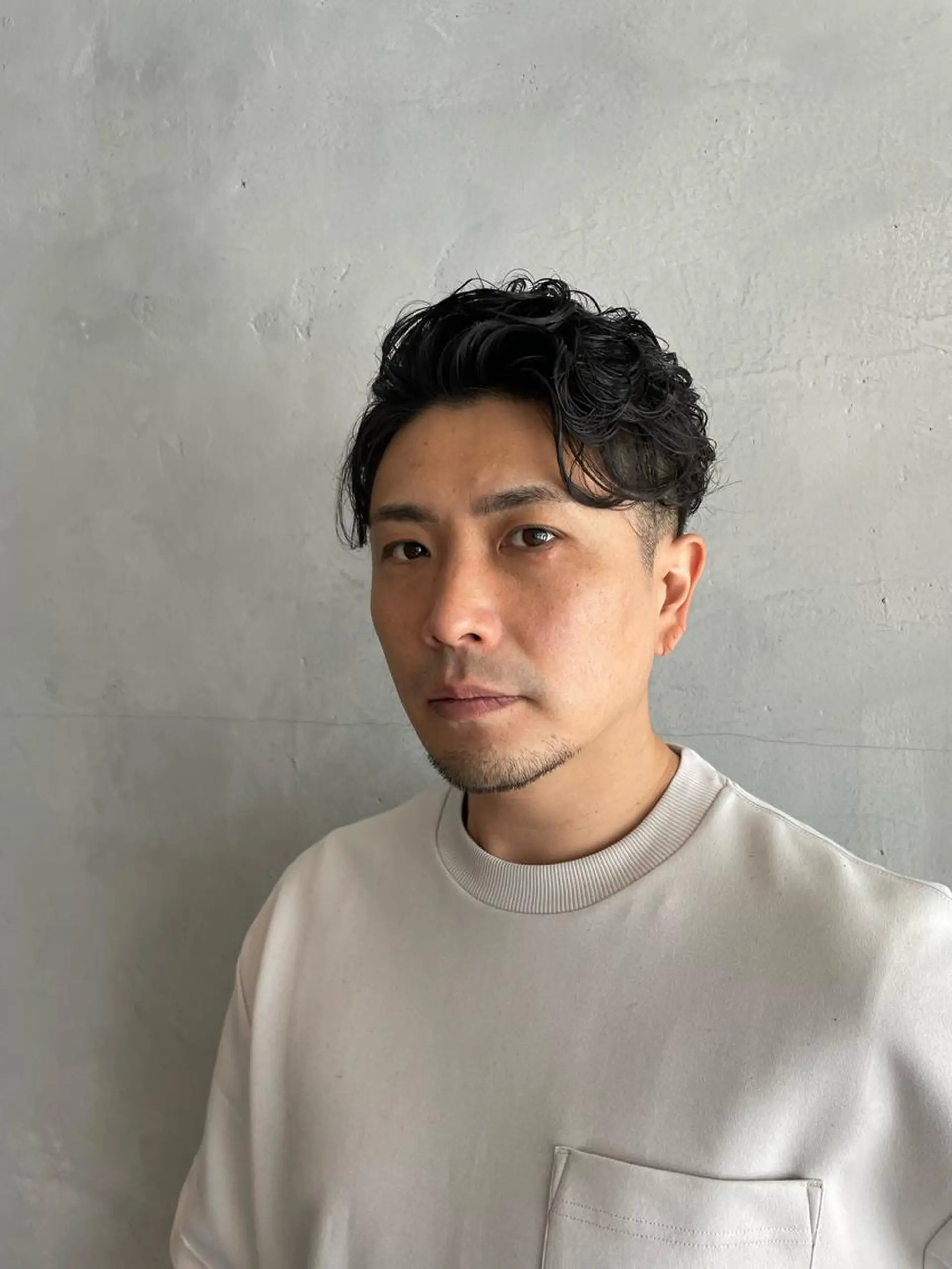 パーマ メンズ SALOWIN大宮東口店所属・骨格補正カット✂︎ 🌟菅野陽介🌟のヘアスタイル