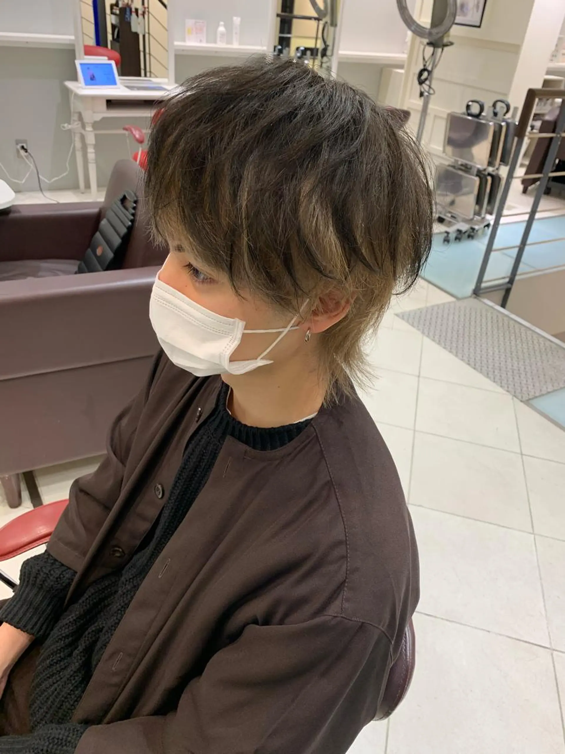 メンズ カット ヘアカラー トリートメント ヘアセット ✨上村 潤平✨メンズヘア✨のヘアスタイル