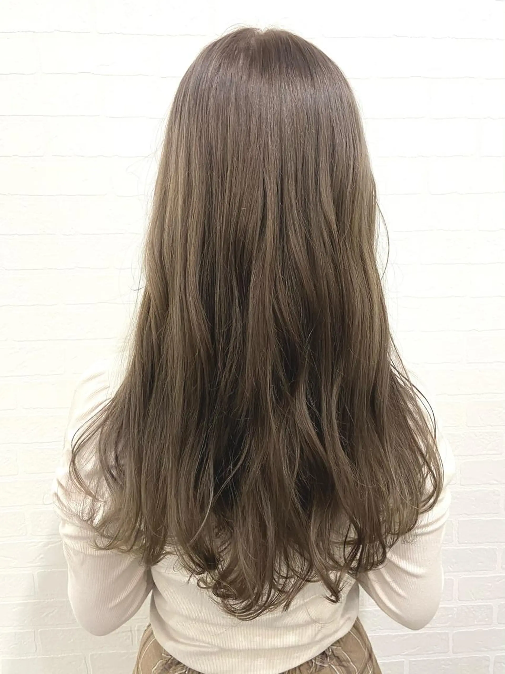 ロング ヘアカラー ヘアセット☆ 髪質改善カラー☆まいのヘアスタイル