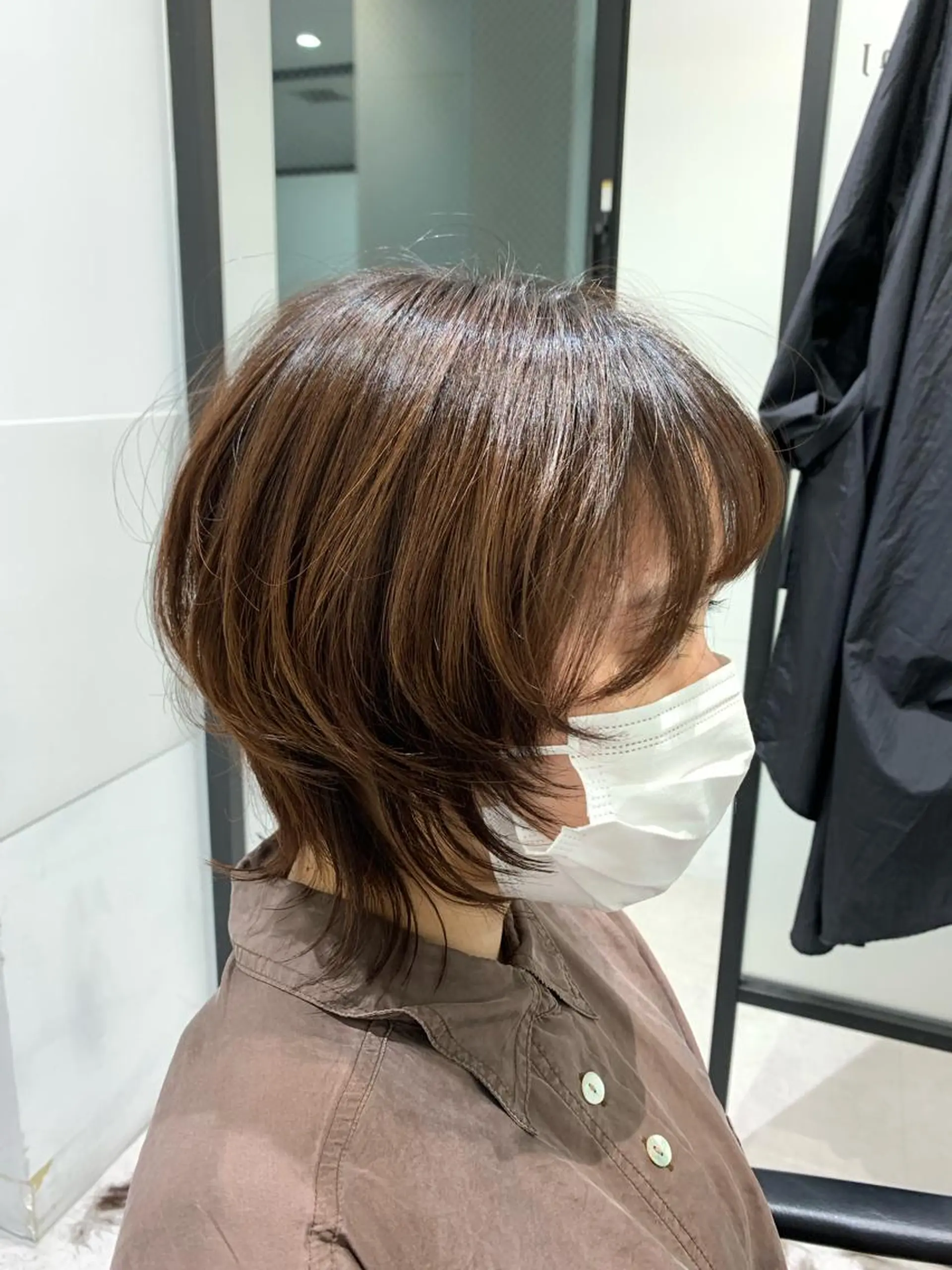 ショート メンズ メンズウルフカット ウルフカット カット GO TODAY シェアサロン 名古屋パルコ所属・仲地 大地のヘアスタイル