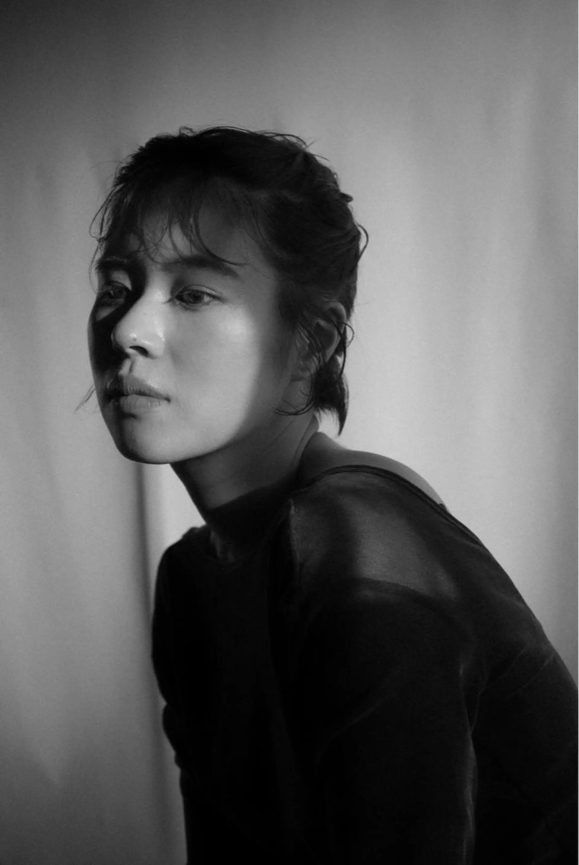 ショート THE DAY所属・AKI HASHIMOTOのヘアスタイル