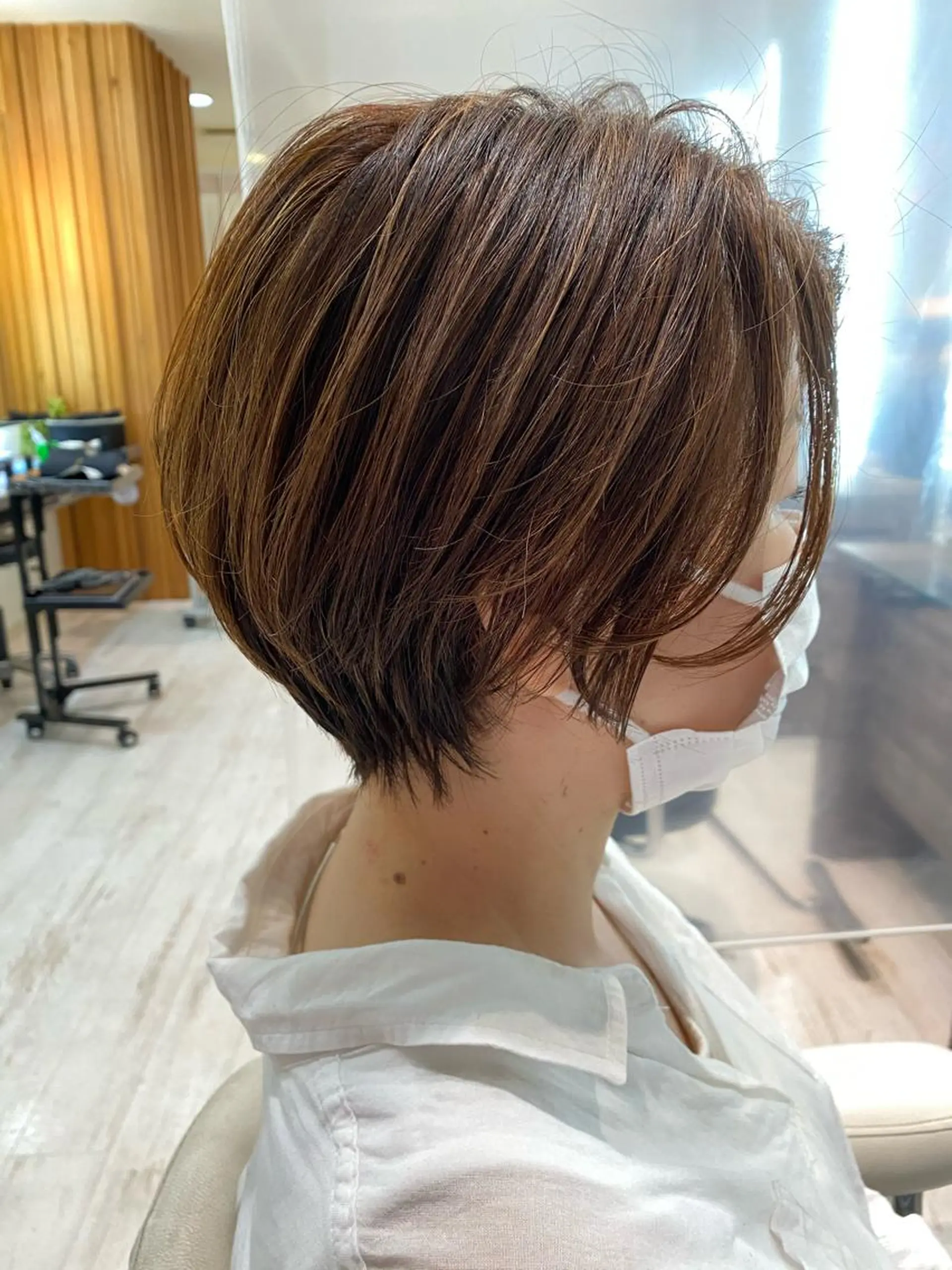 ショート ショートヘア ショート/ボブ🌿 大野ちかのヘアスタイル