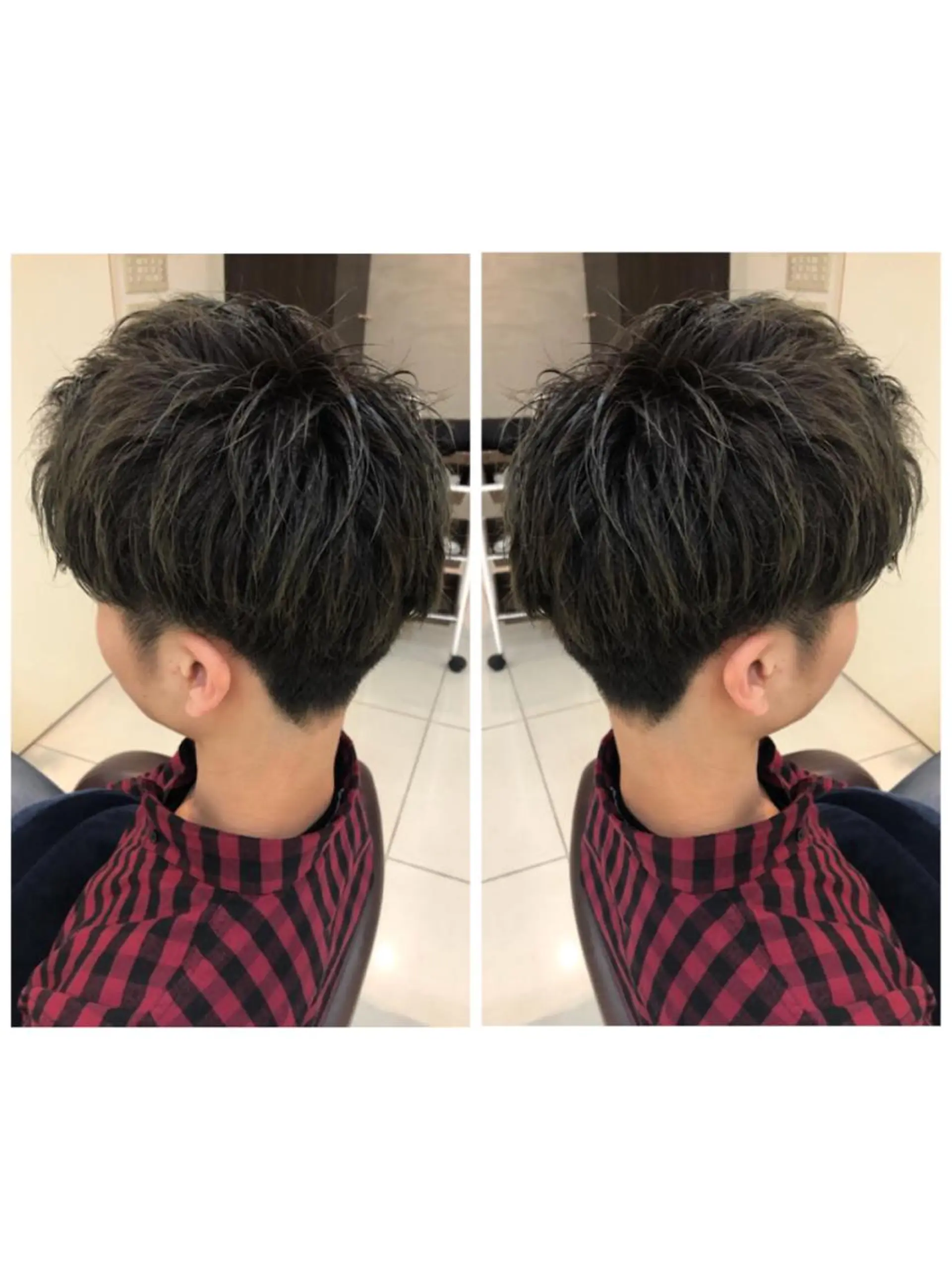 カラー メンズ カット ヘアカラー トリートメント 品田 真里のヘアスタイル