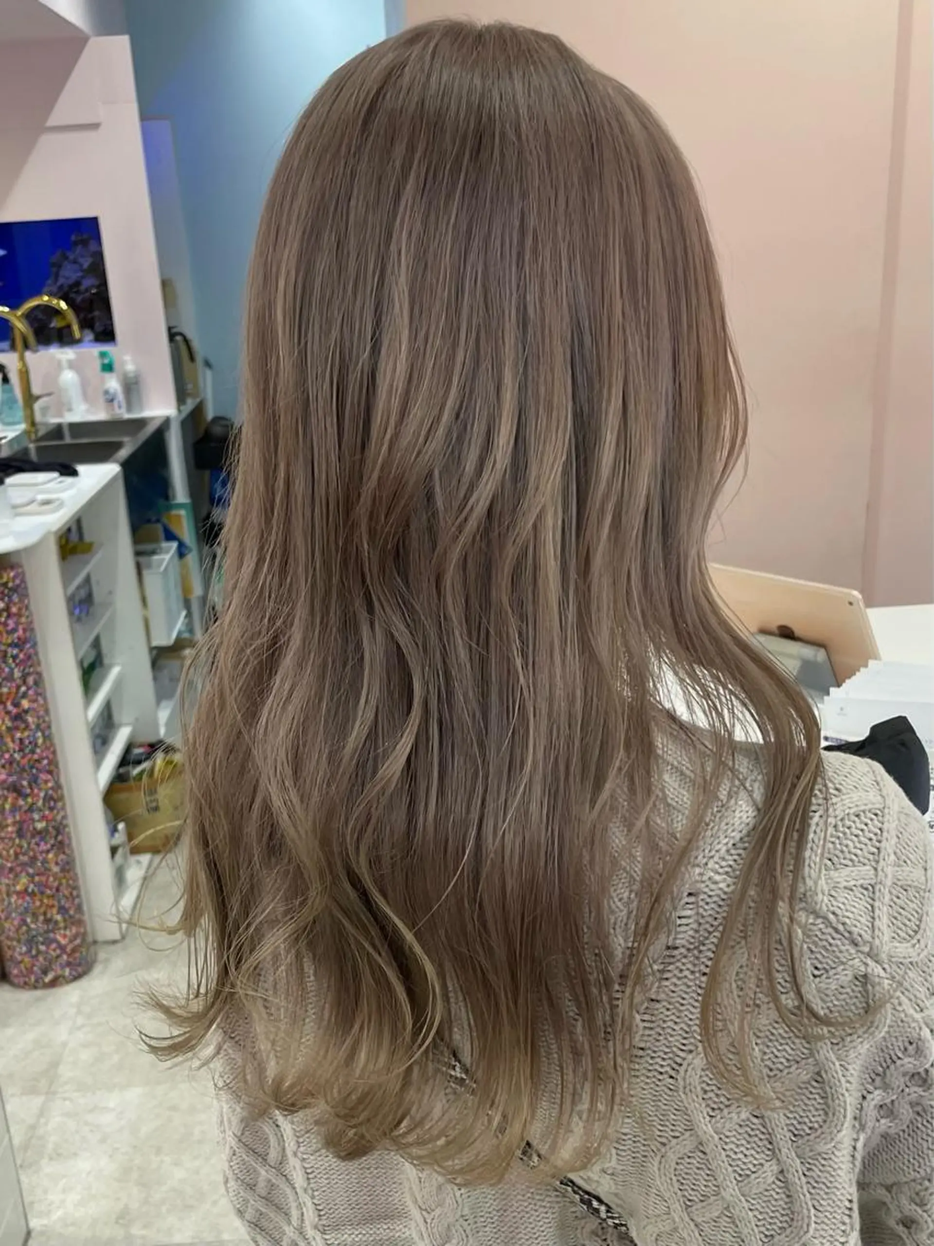 セミロング カラー カット トリートメント ヘアセット lot横浜所属・🫧tatsuki 🫧“lot 横浜“のヘアスタイル