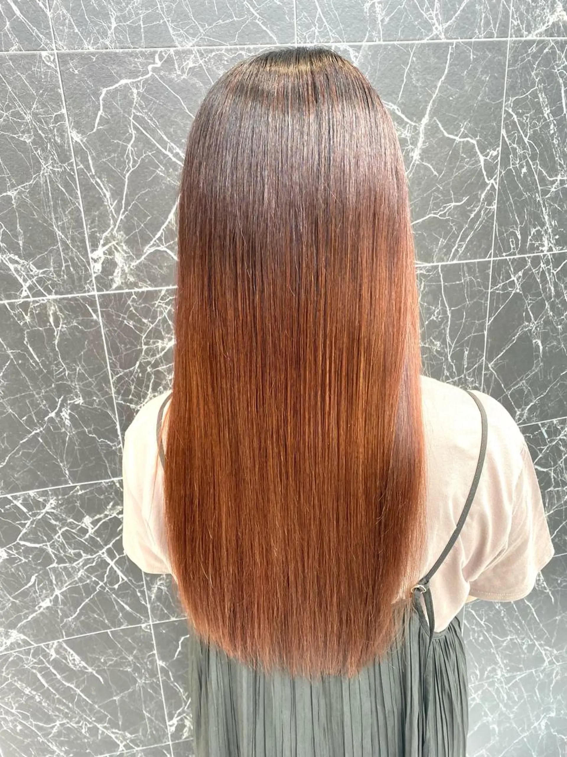 ロング 🔸縮毛矯正/髪質 改善カラー石崎🔸のヘアスタイル