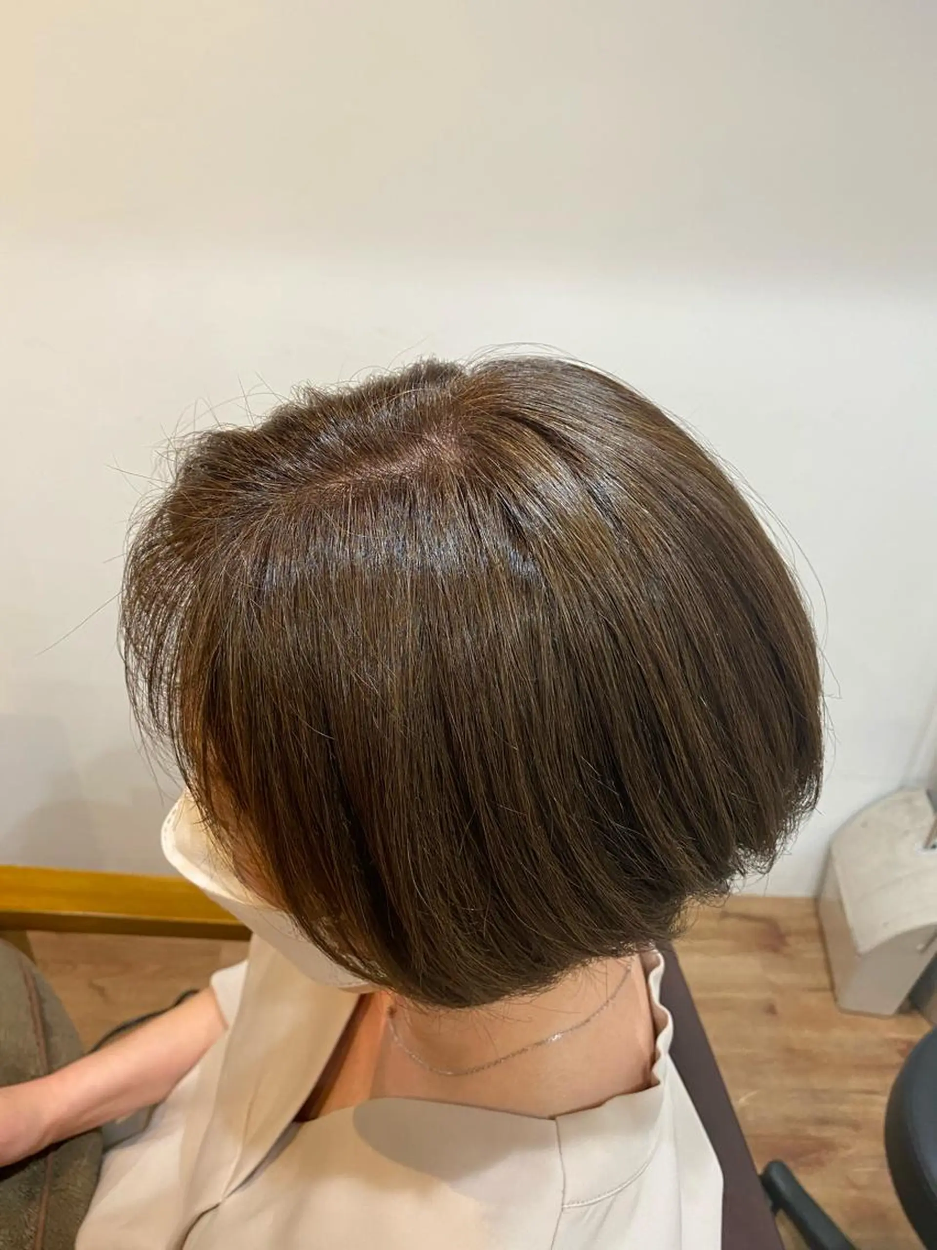 ショート カラー 髪質改善 カット/soyaのヘアスタイル