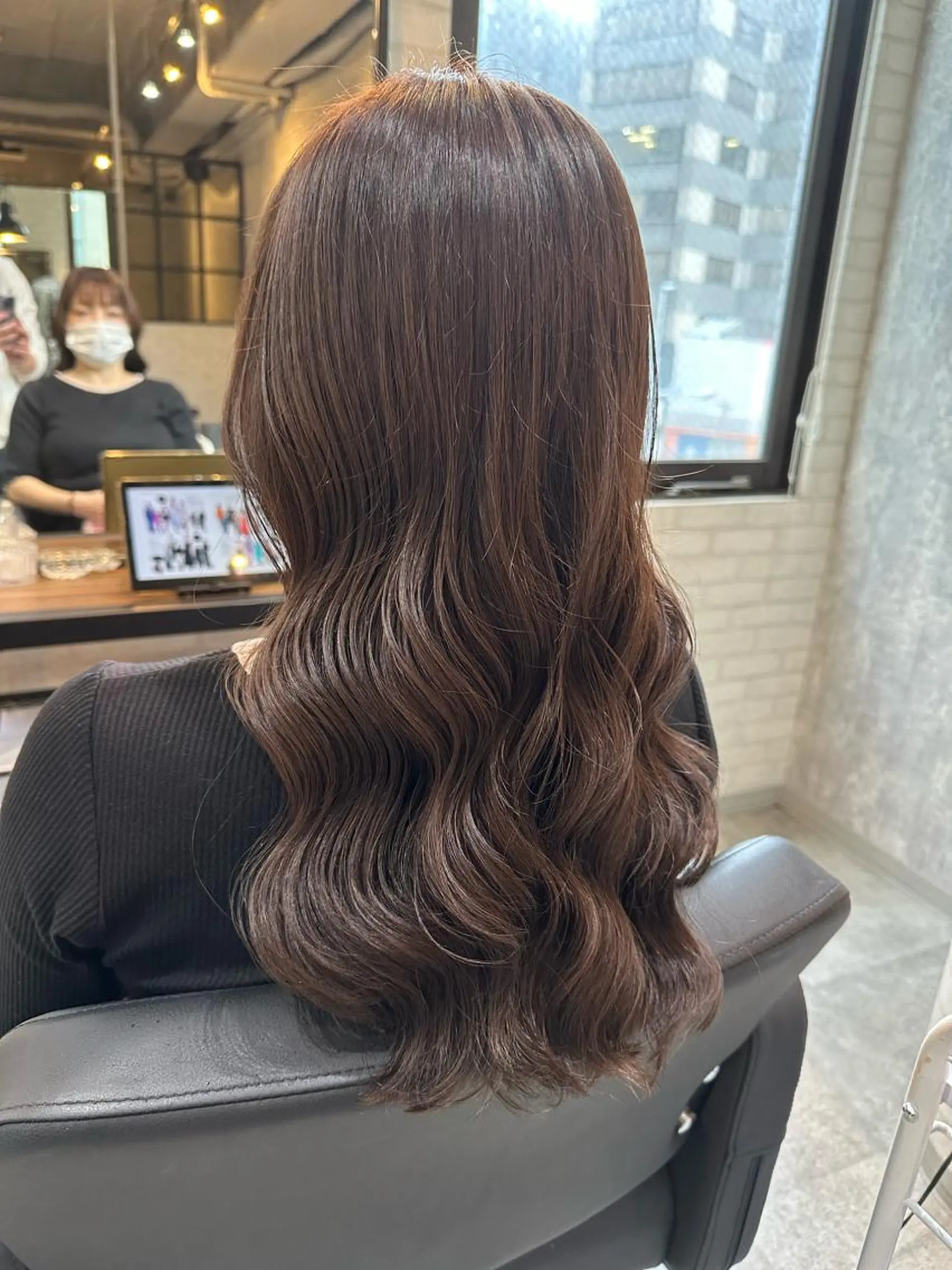 ロング カット ヘアカラー トリートメント 縮毛矯正/髪質改善 レイヤー/山内健太郎のヘアスタイル