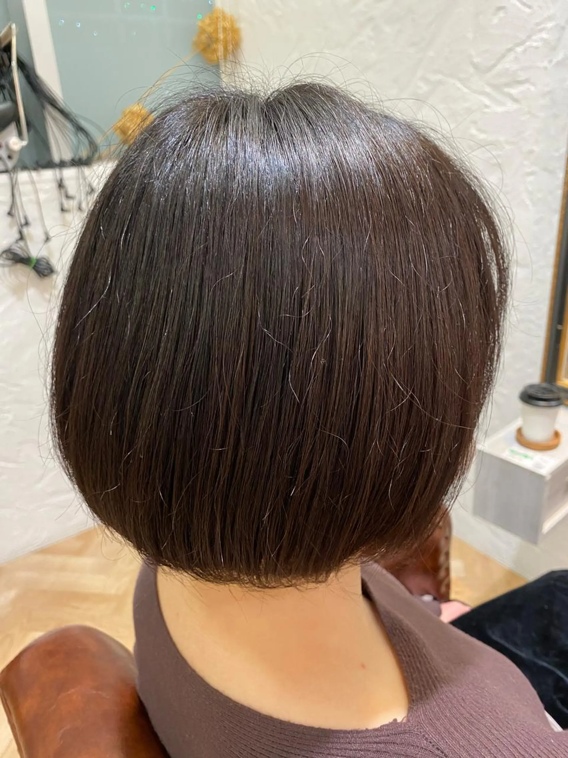 カラー 齋藤 優のヘアスタイル