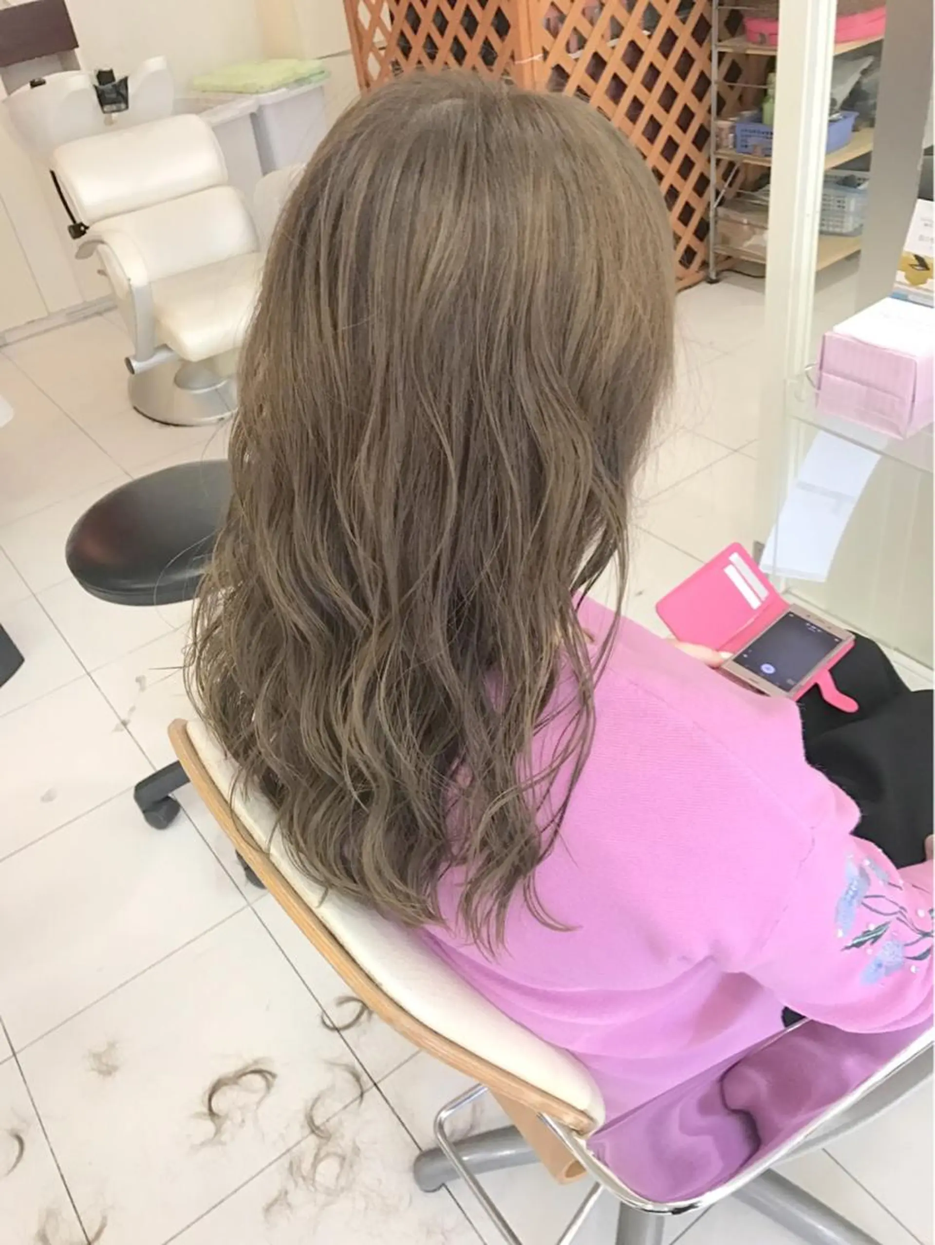 セミロング カラー イルミナカラー D.log 大和西大寺店所属・川崎 雅大のヘアスタイル