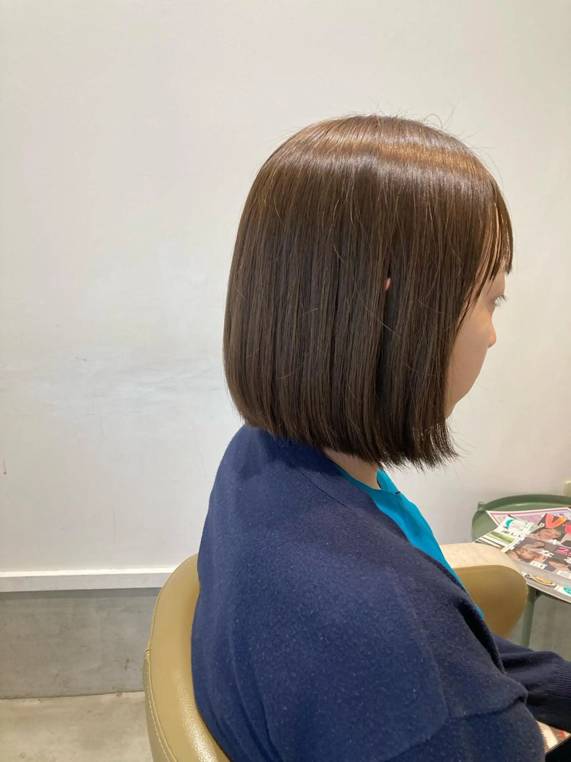 カラー ヘアカラー 折本 沙織のヘアスタイル