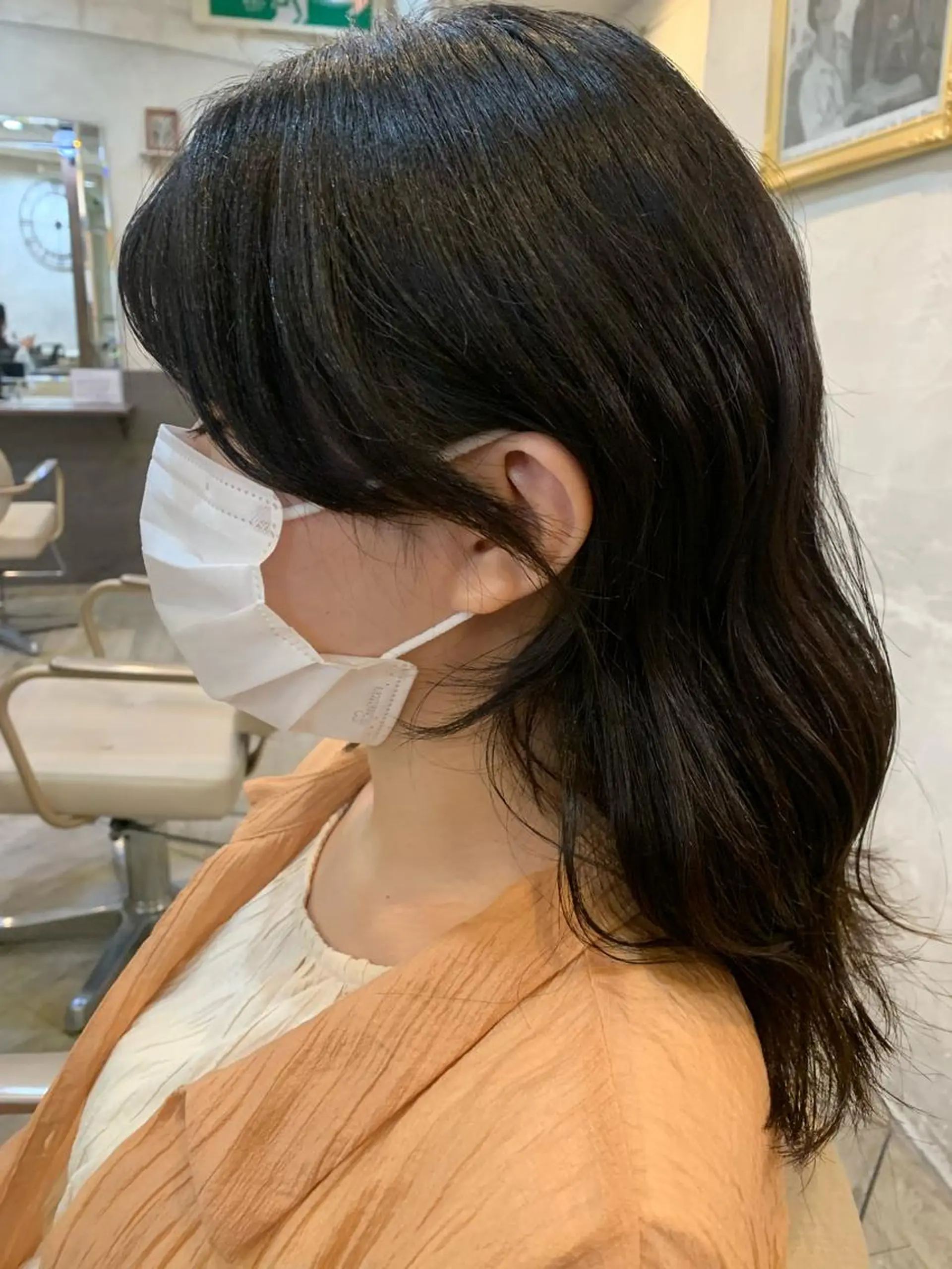 ミディアム number天王寺 スタイリストほたるのヘアスタイル