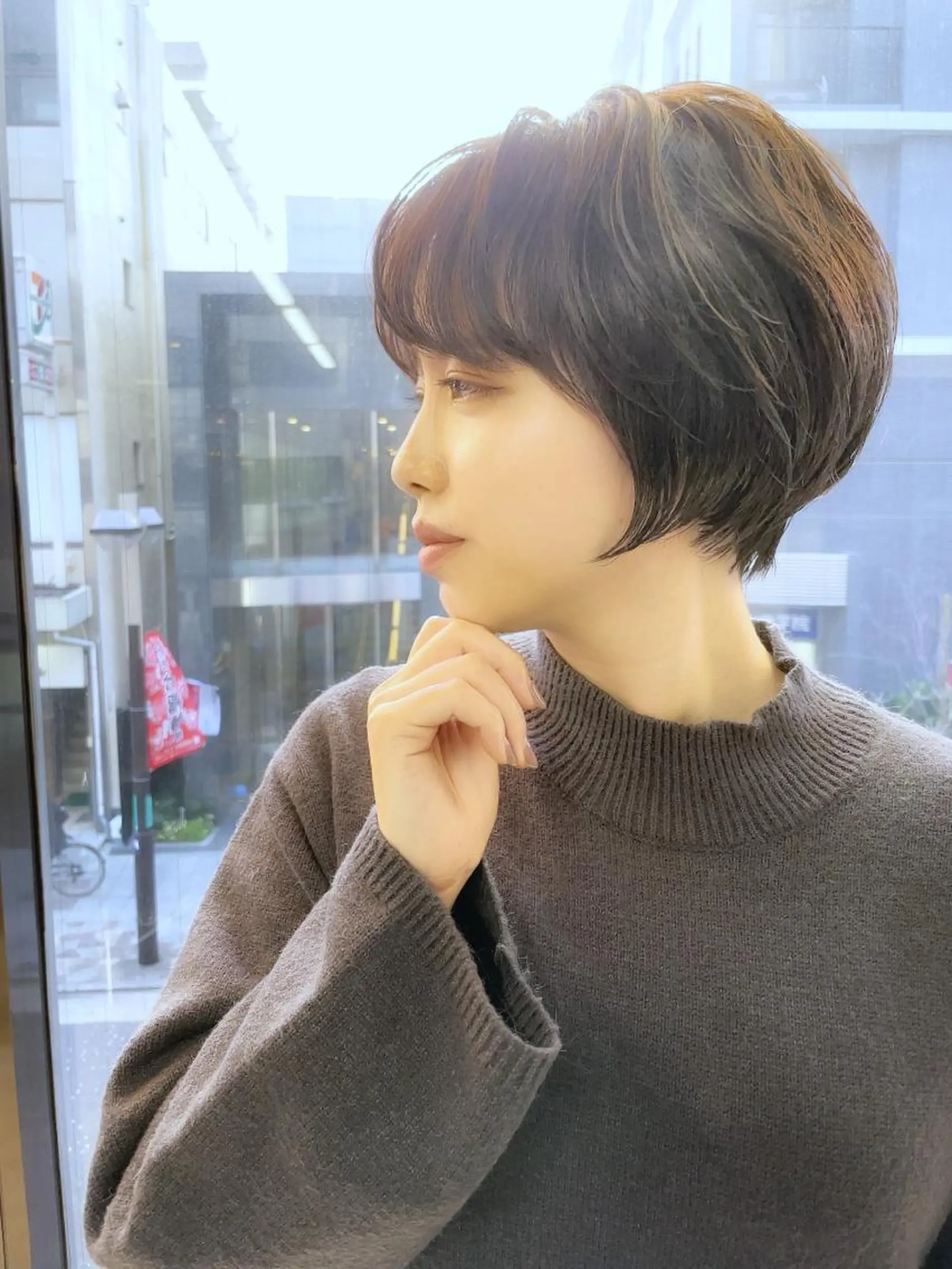 ショート ノアヘアデザイン町田店所属・似合わせ特化 國吉真弥のヘアスタイル