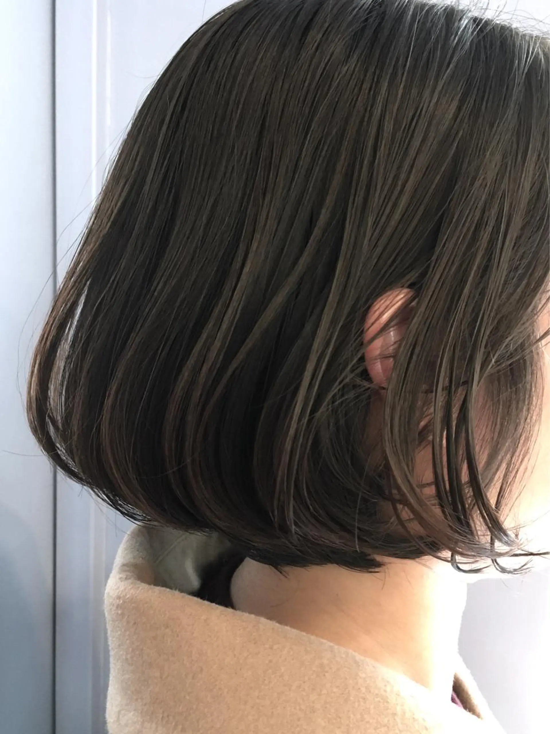 ショート カラー ボブ ヘアカラー トリートメント 山口 悟のヘアスタイル