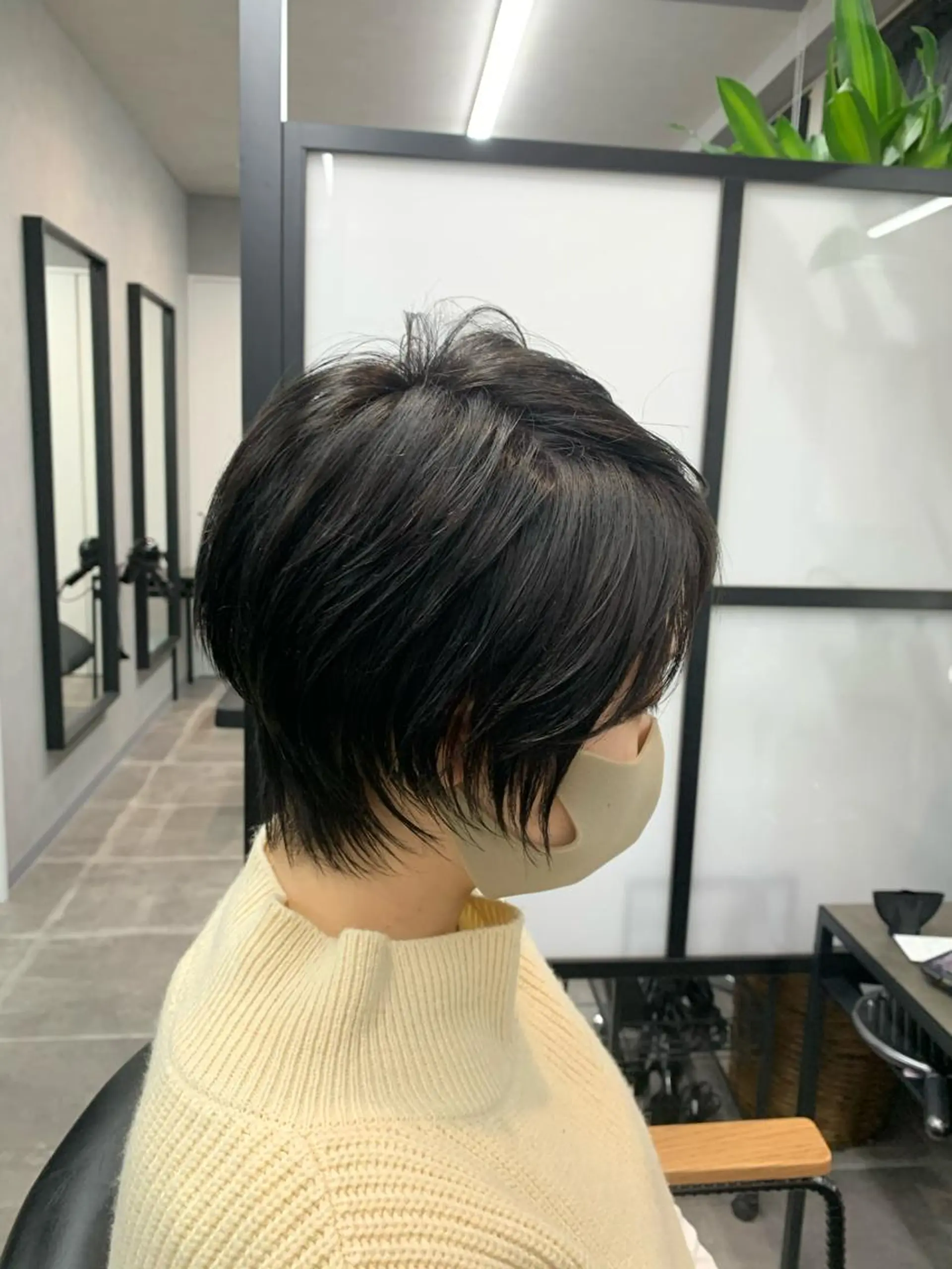 ショート カラー ショートヘア カット hairworksbadass所属・菊地 旬のヘアスタイル