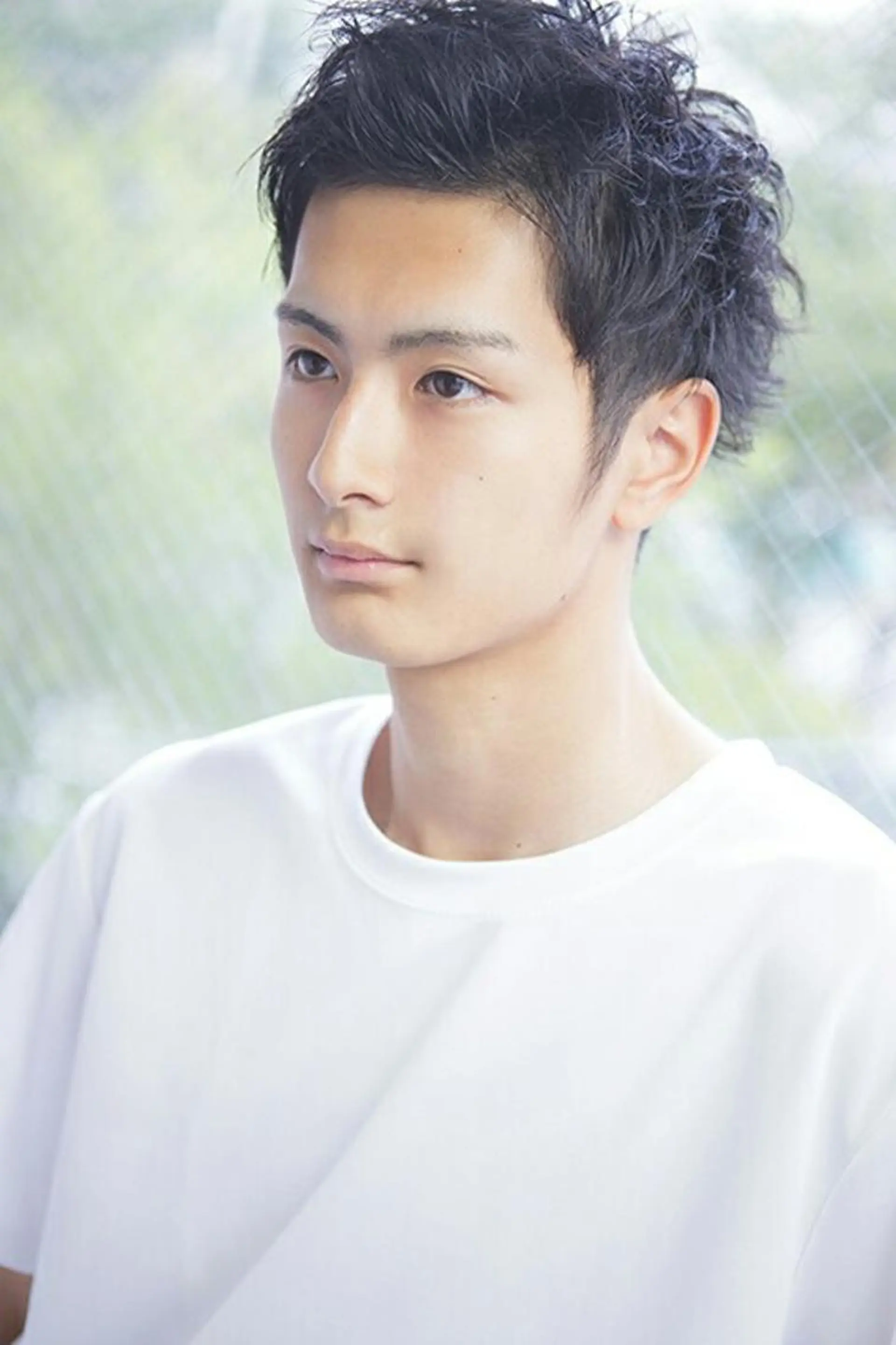 ショート メンズ パーマ Hair　Decision所属・一戸 陽太のヘアスタイル