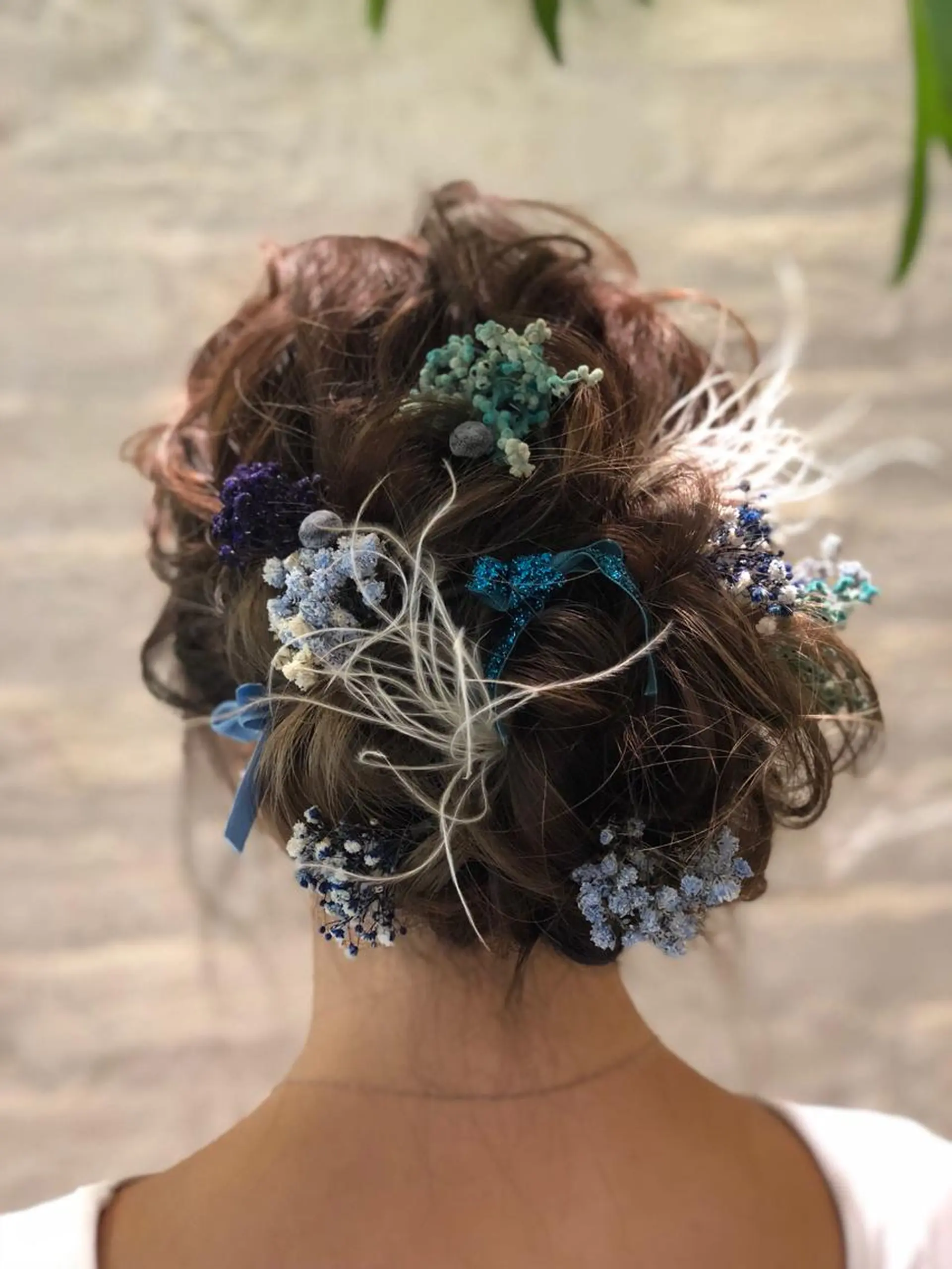ミディアム ヘアアレンジ 渡辺 加菜子のヘアスタイル
