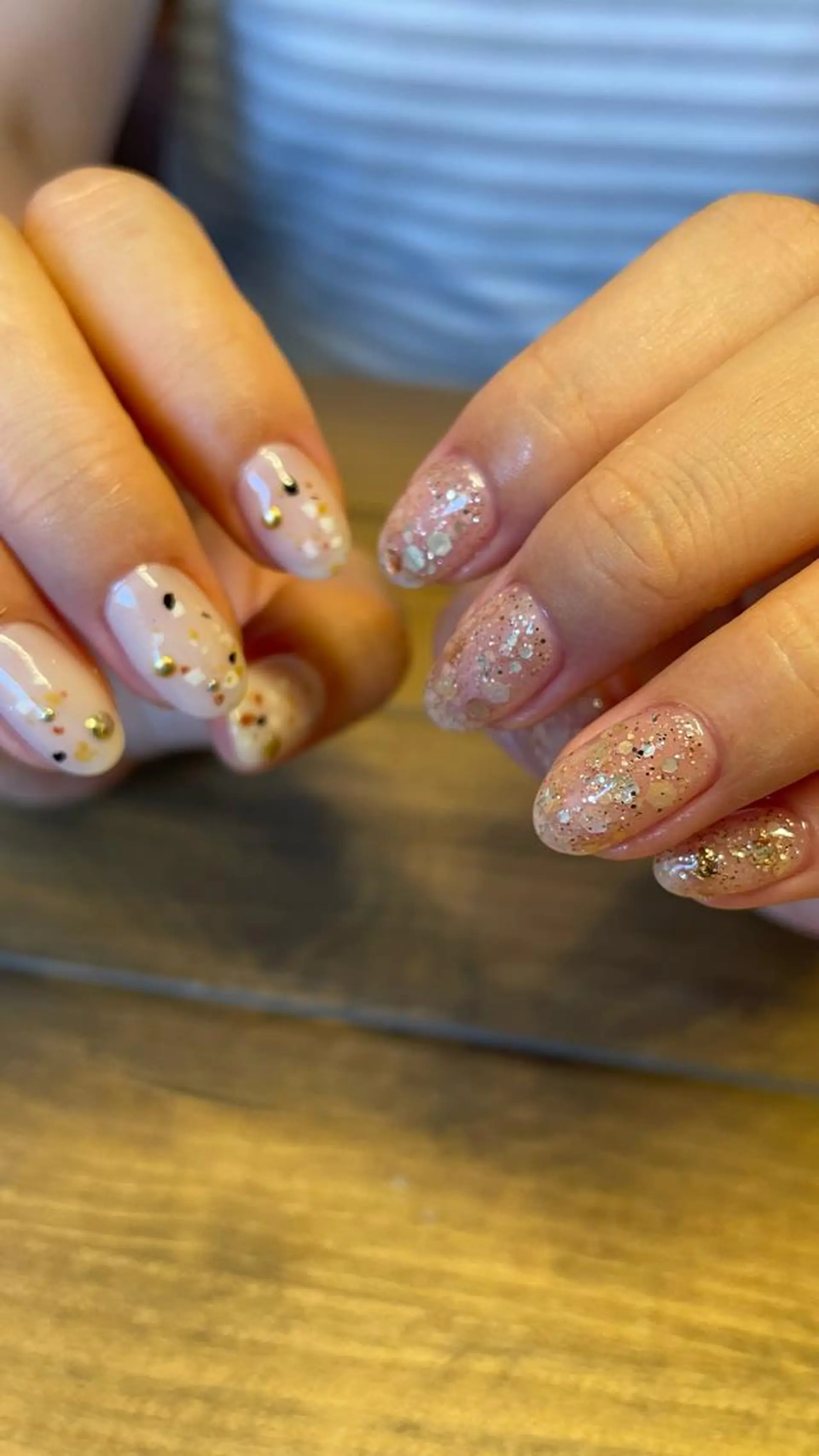 ショート ネイル ジェルネイル マグネットネイル ニュアンスネイル ワンカラーネイル パラジェル 10ten Mikiのネイルデザイン