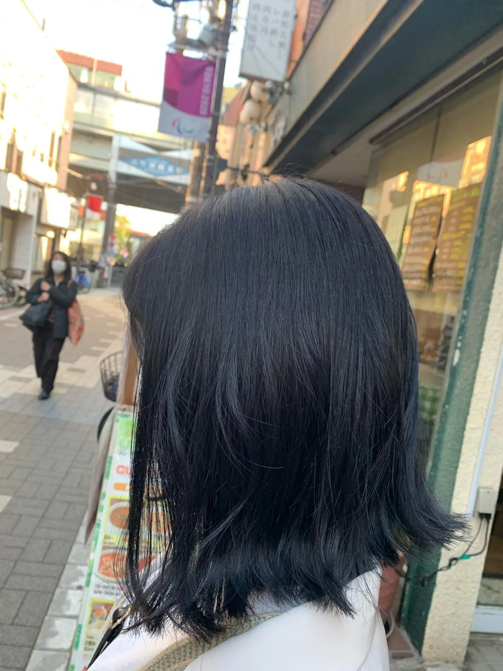 セミロング カラー ヘアアレンジ メンズ ヘアカラー トリートメント Sia中野新橋 『JUNYA』のヘアスタイル
