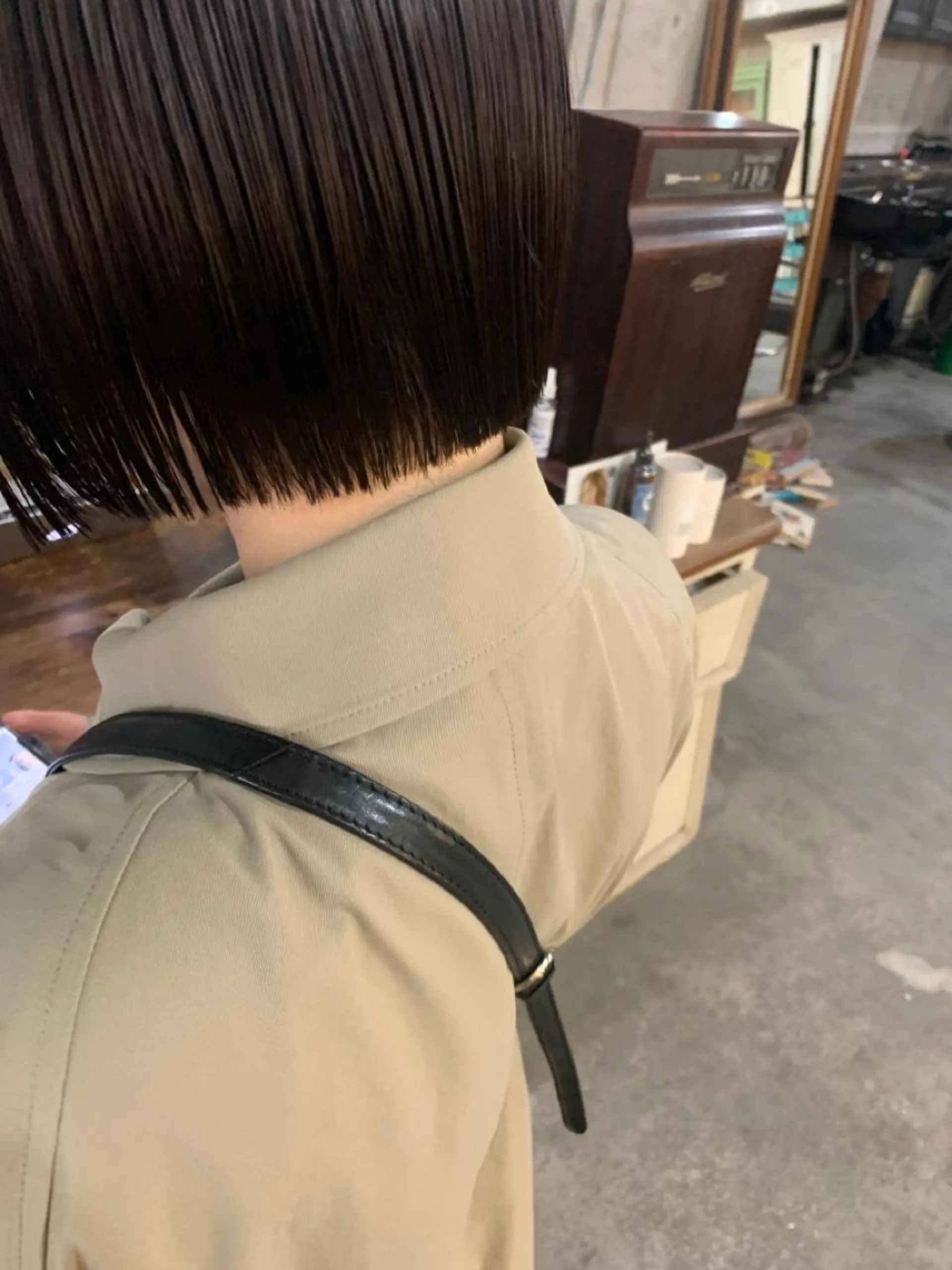 ショート カラー ヘアアレンジ キッズ ショートボブ バレイヤージュ ブリーチ ケアブリーチ 透明感カラー カット ヘアカラー 🌈難波🌈ベージュ カラー【ヒロム】のヘアスタイル