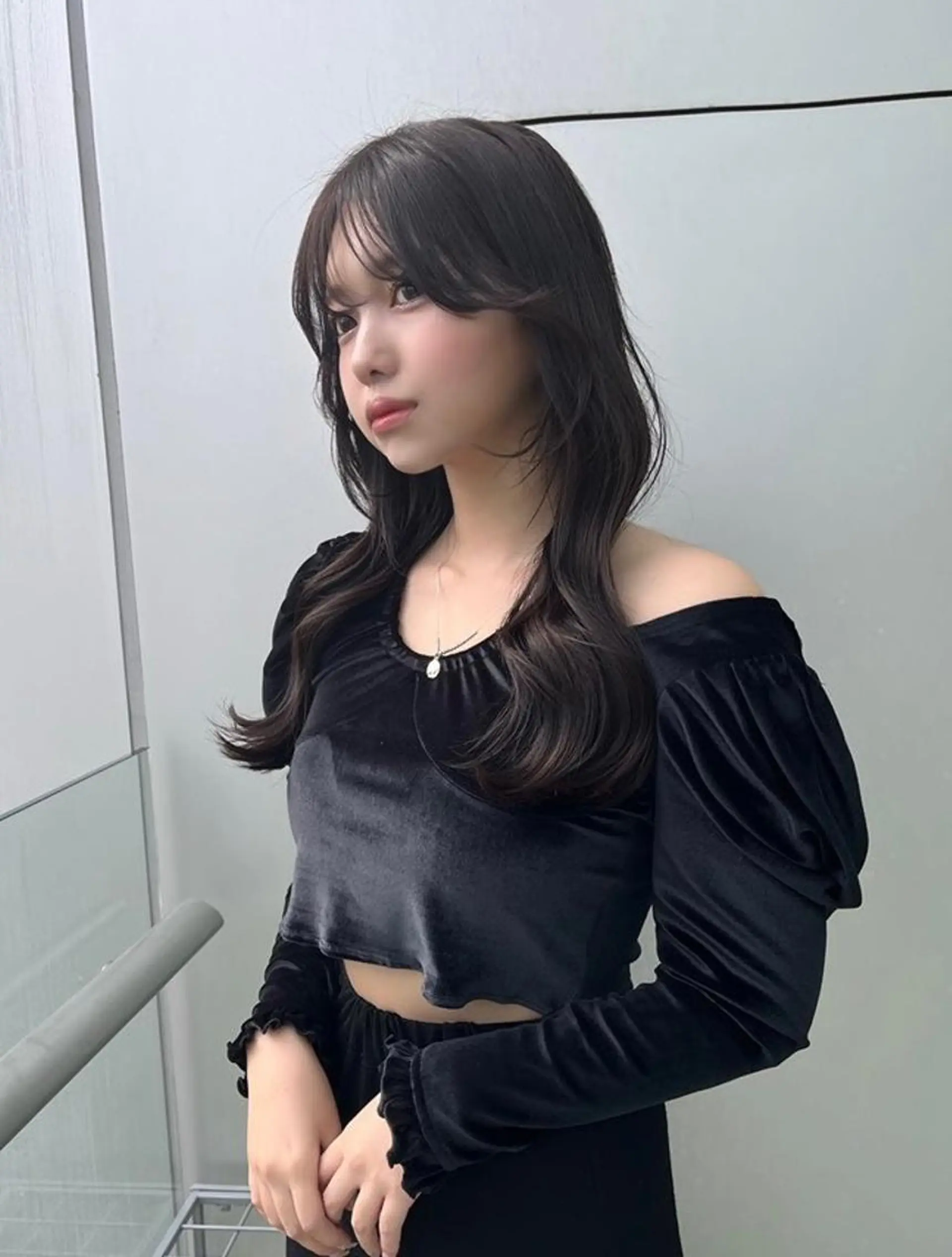 セミロング カット ヘアカラー トリートメント 🌫️大人韓国ヘア 🌫️naoyaのヘアスタイル