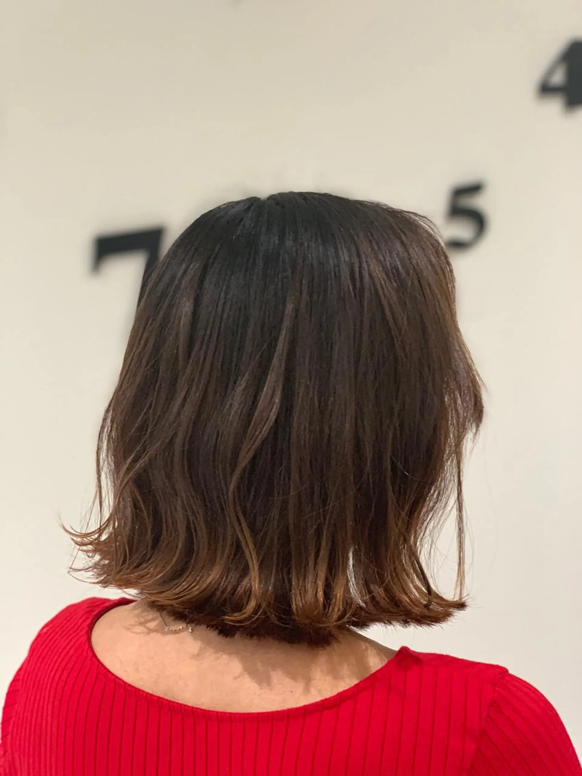 ミディアム カット 松吉 純平のヘアスタイル