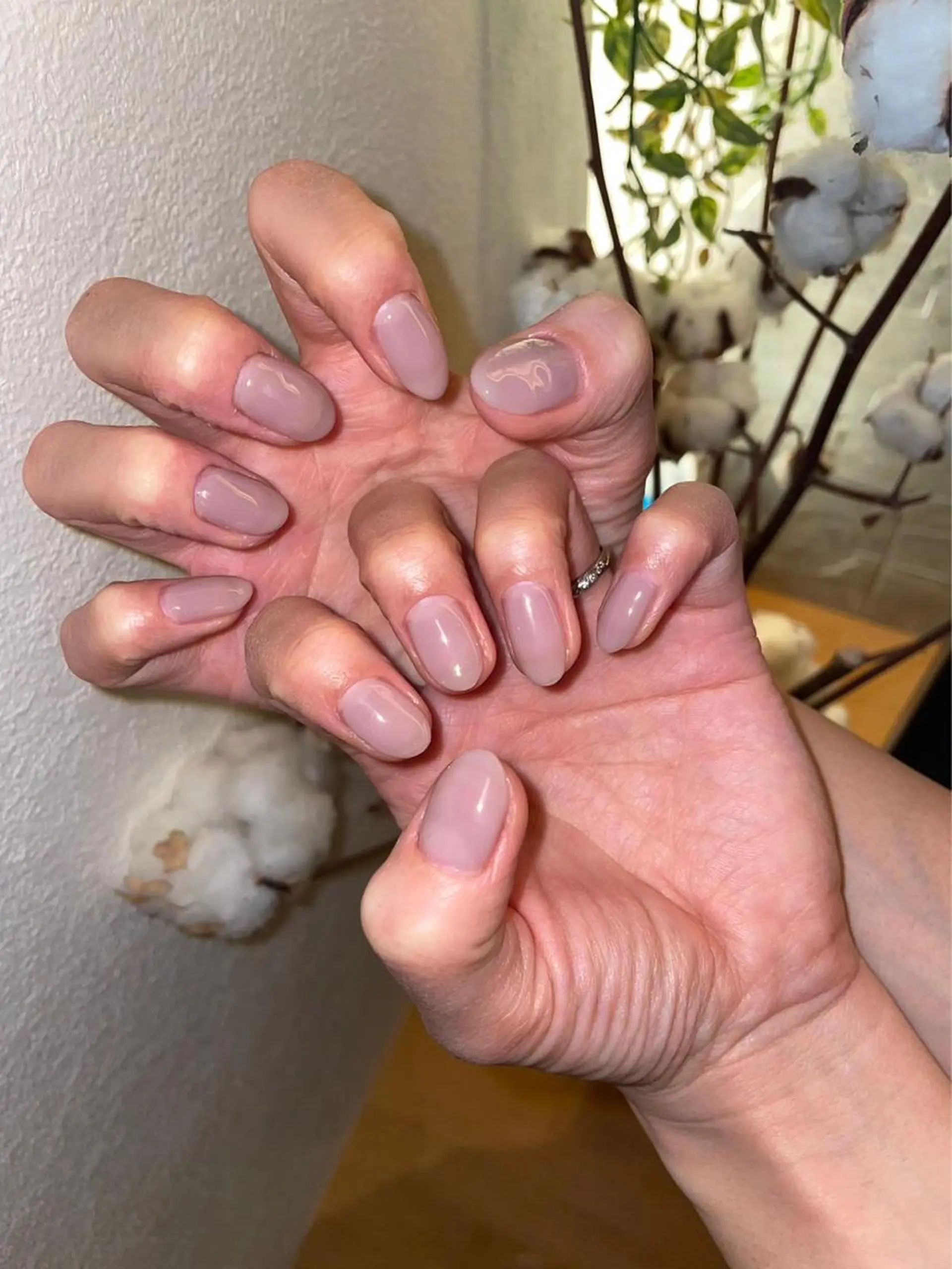 ネイル ワンカラーネイル ハンドネイル 自宅サロン FeelFreeのネイルデザイン