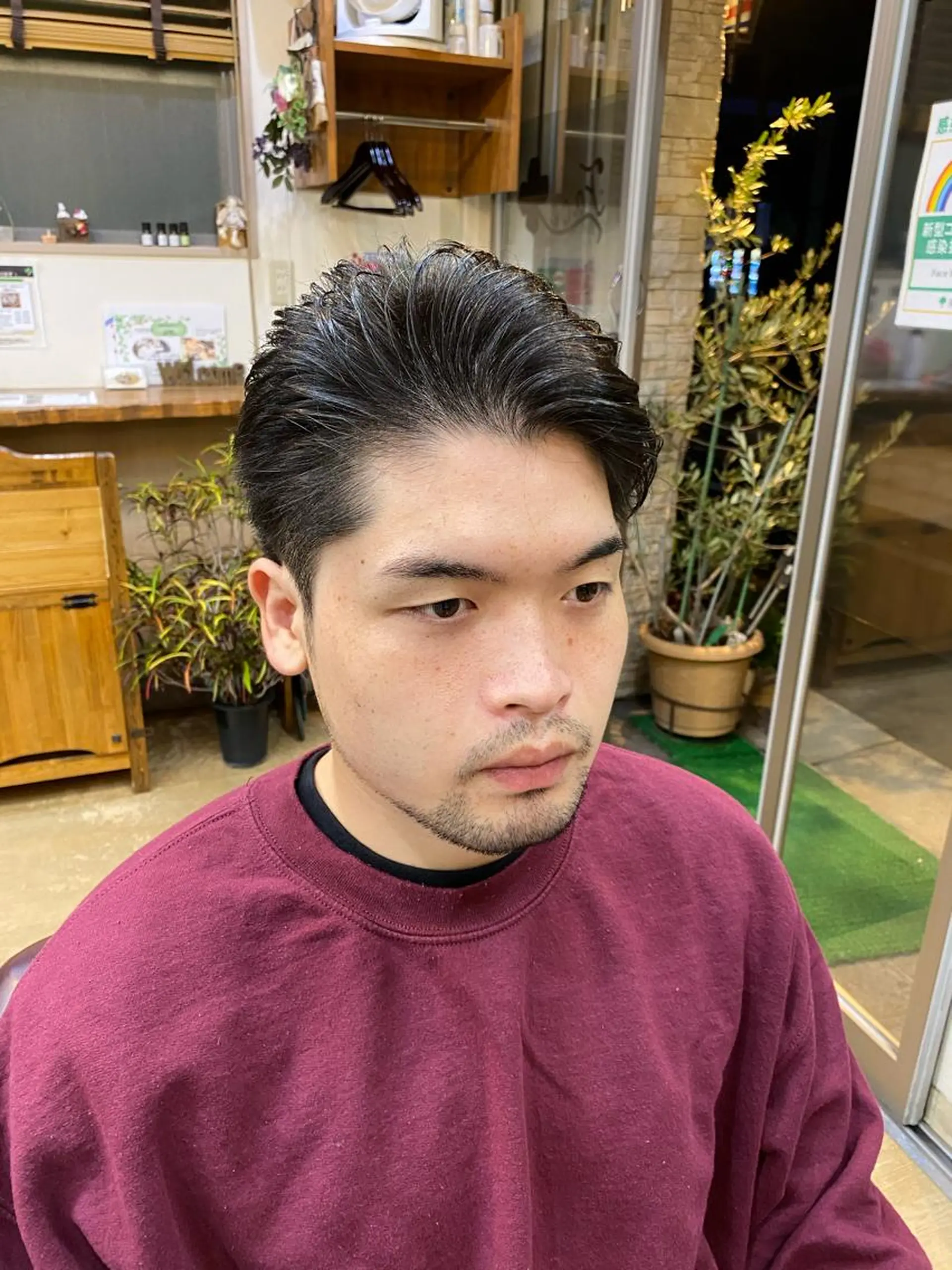 ショート メンズ 浅見 天翔のヘアスタイル