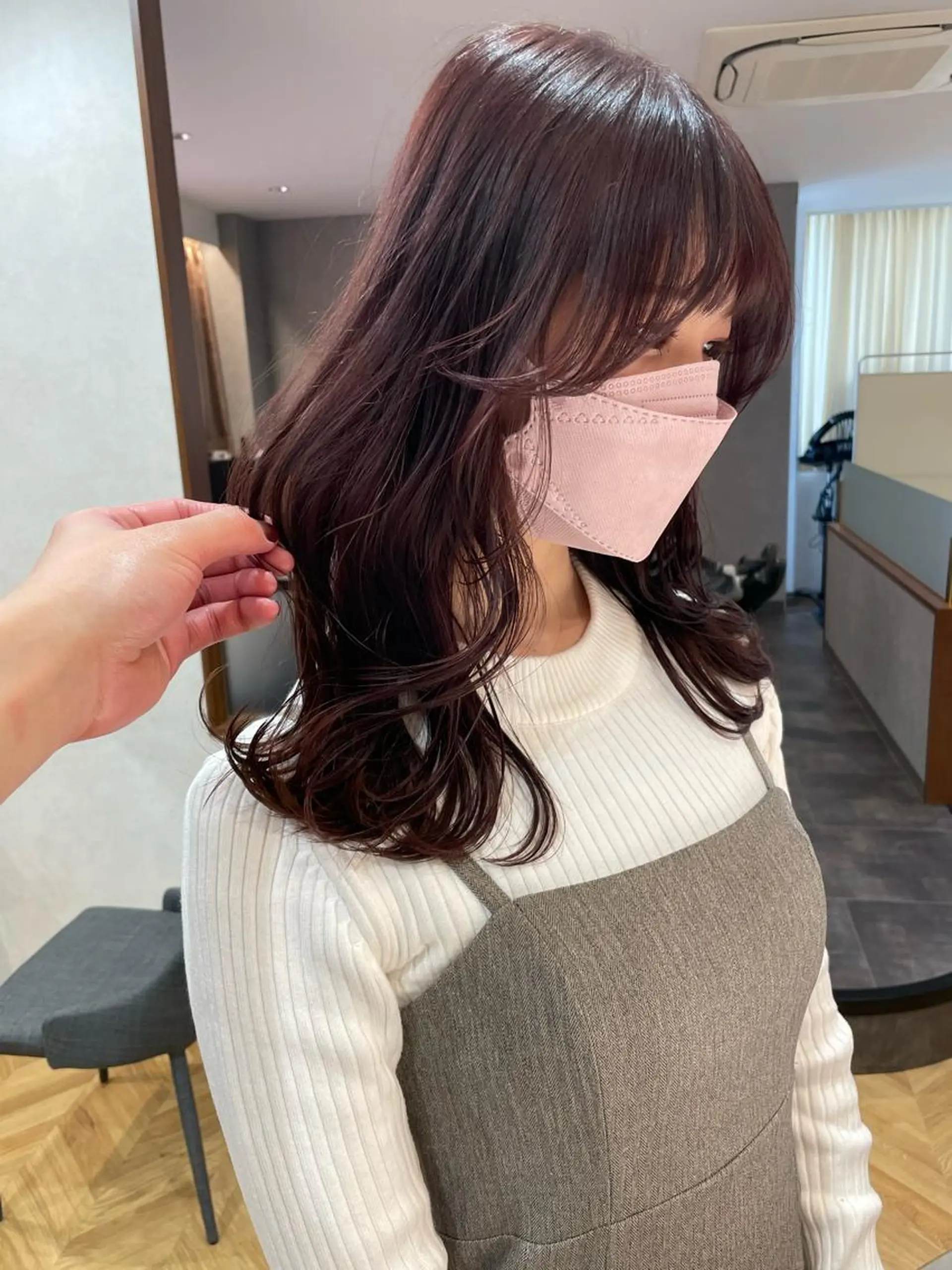 セミロング VEGA天神 ブリーチのヘアスタイル