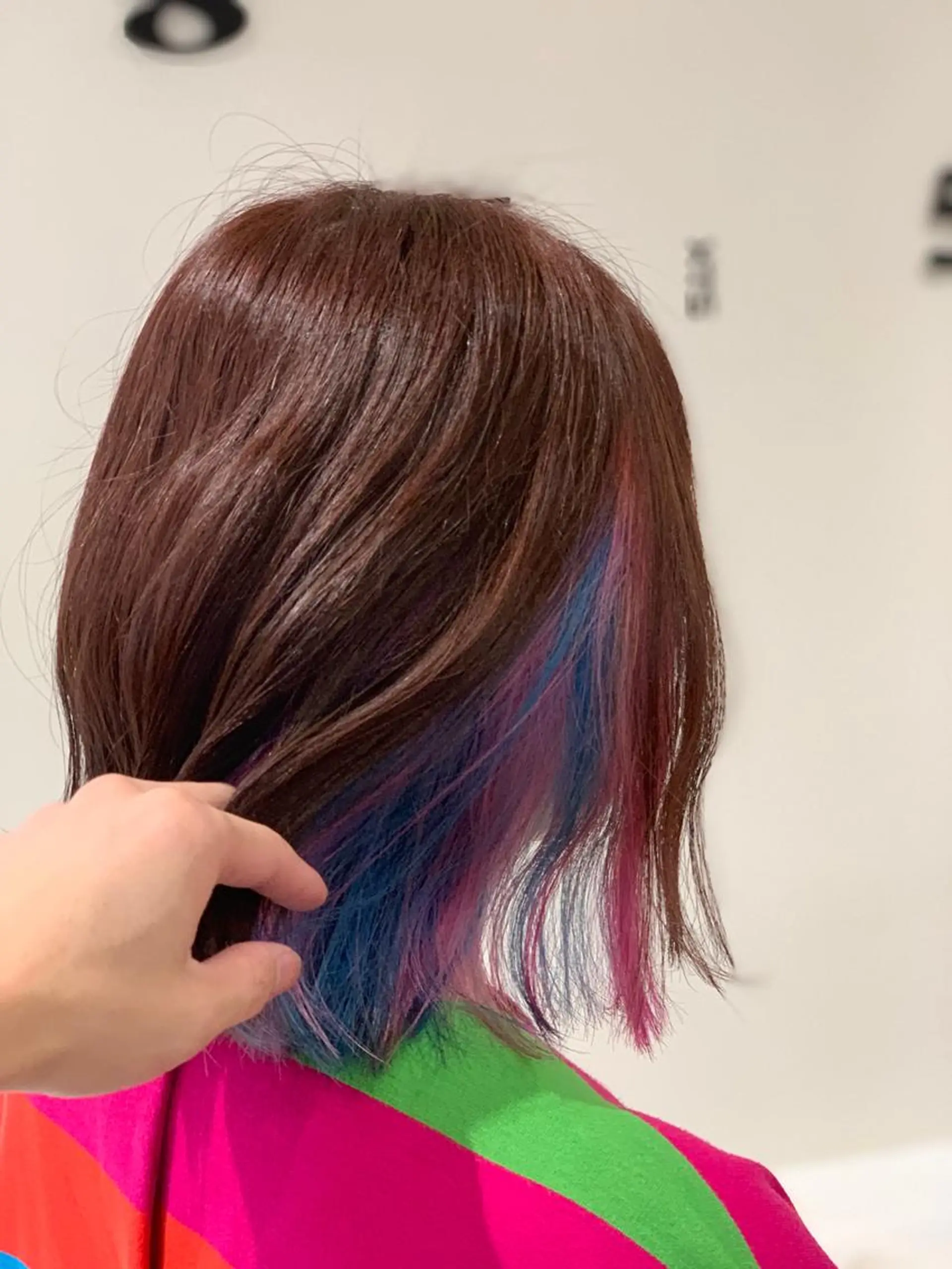 ミディアム カラー ヘアカラー 松吉 純平のヘアスタイル