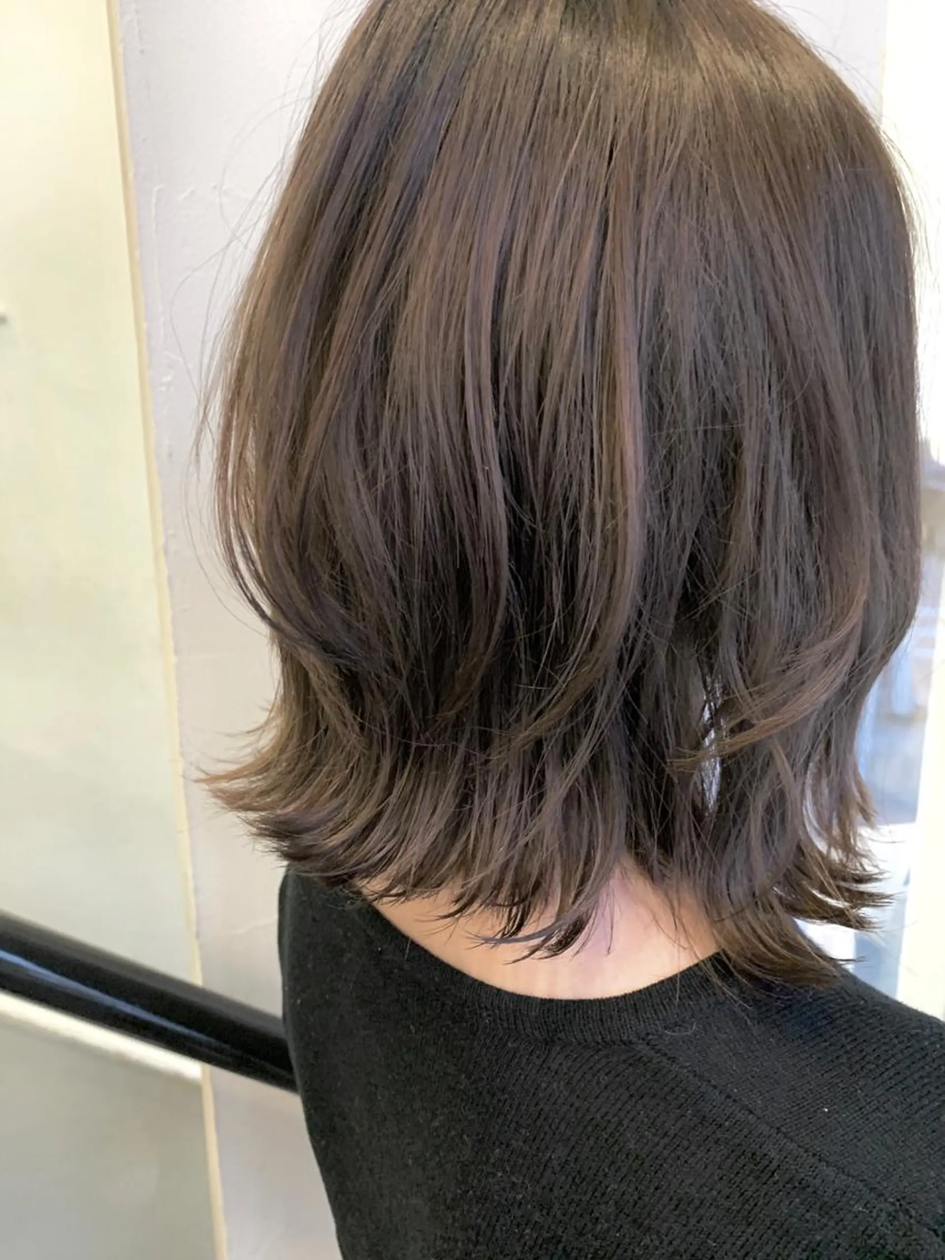 ショート 切りっぱなしボブ ボブ レイヤーカット VERBENA所属・ハイライト／艶カラー 大河シンジのヘアスタイル