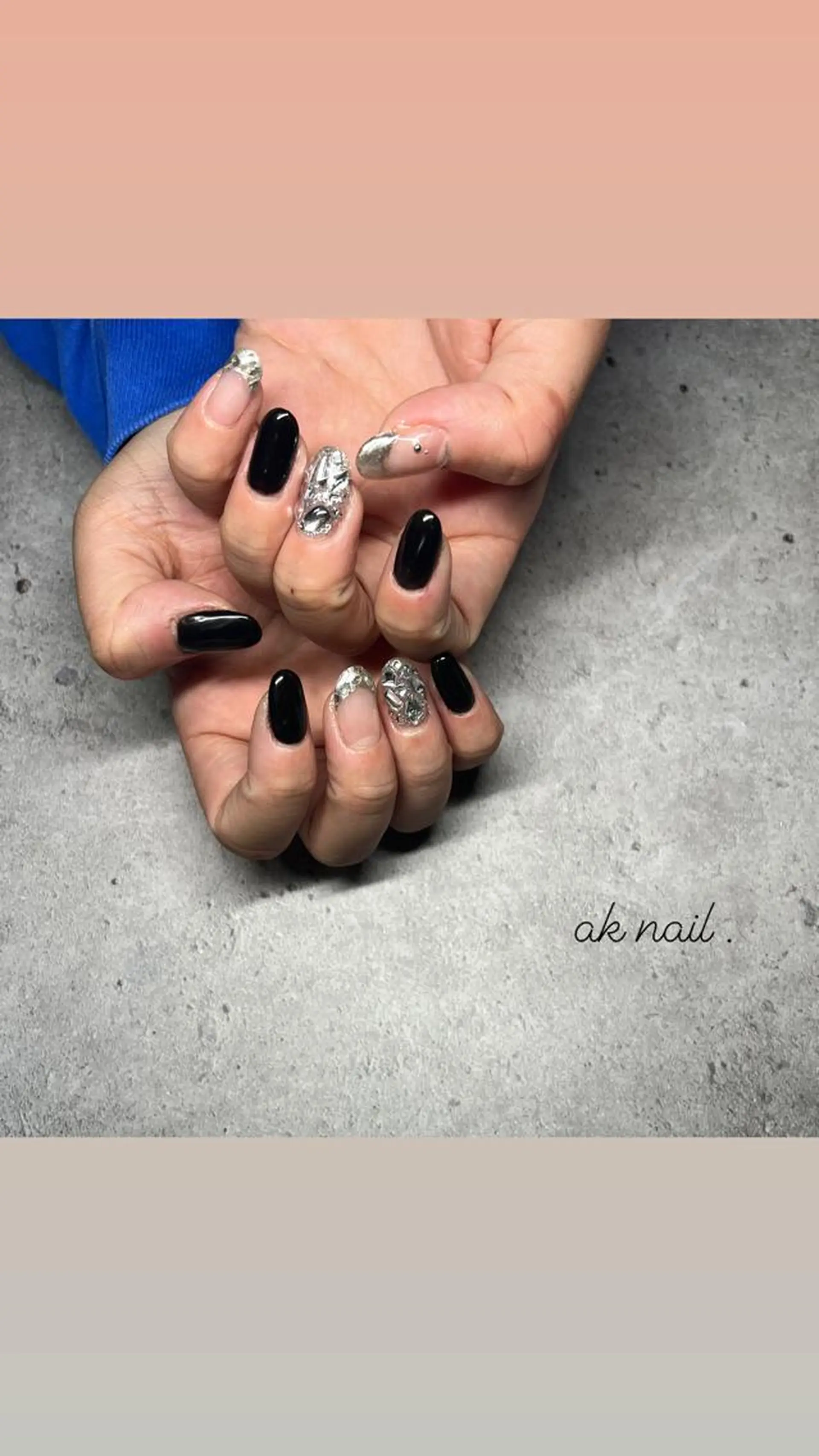 ネイル ハンドネイル ak nail .のネイルデザイン