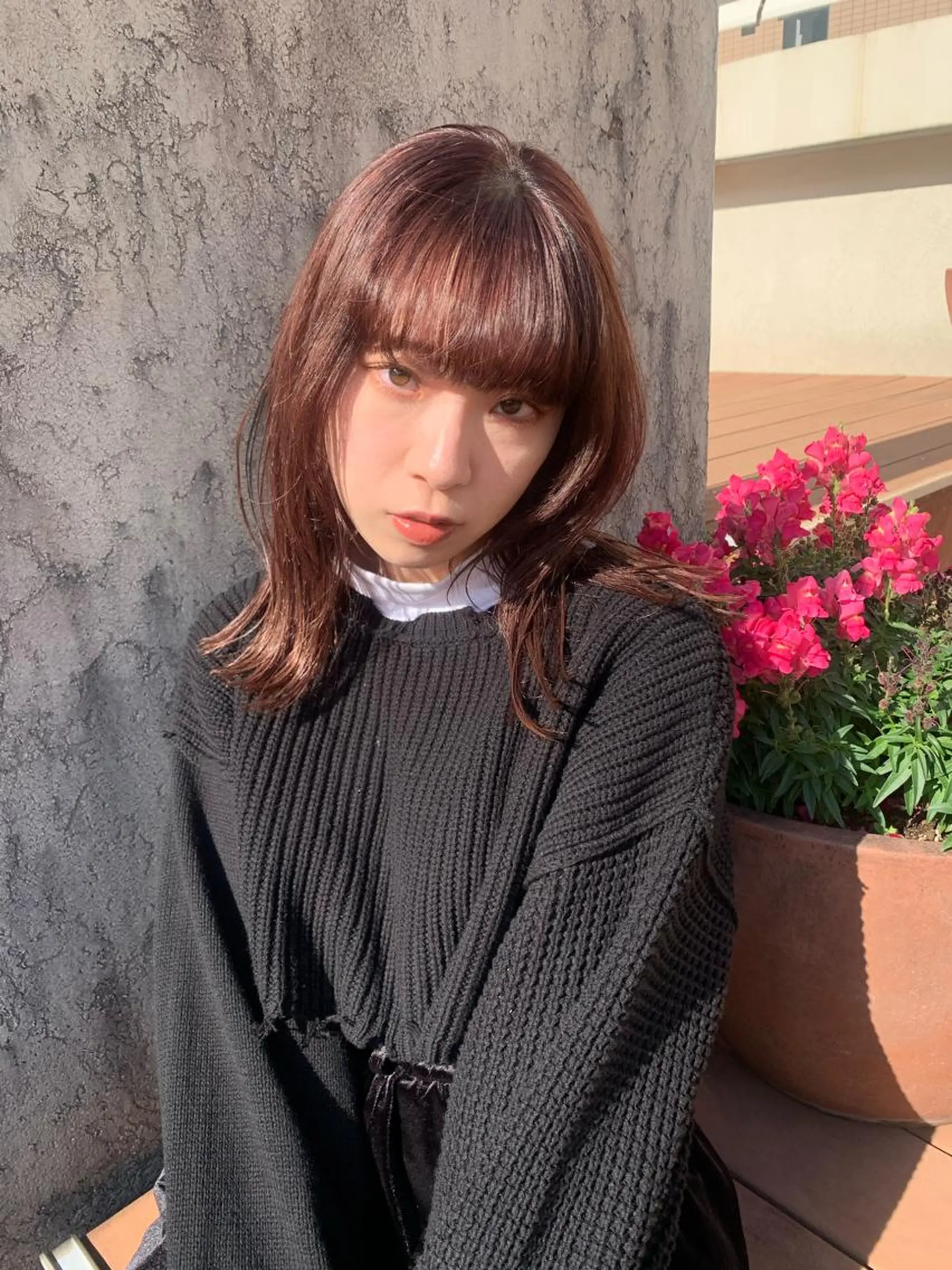 カラー ダブルカラー カット ヘアカラー MARU レイヤー/パーマのヘアスタイル