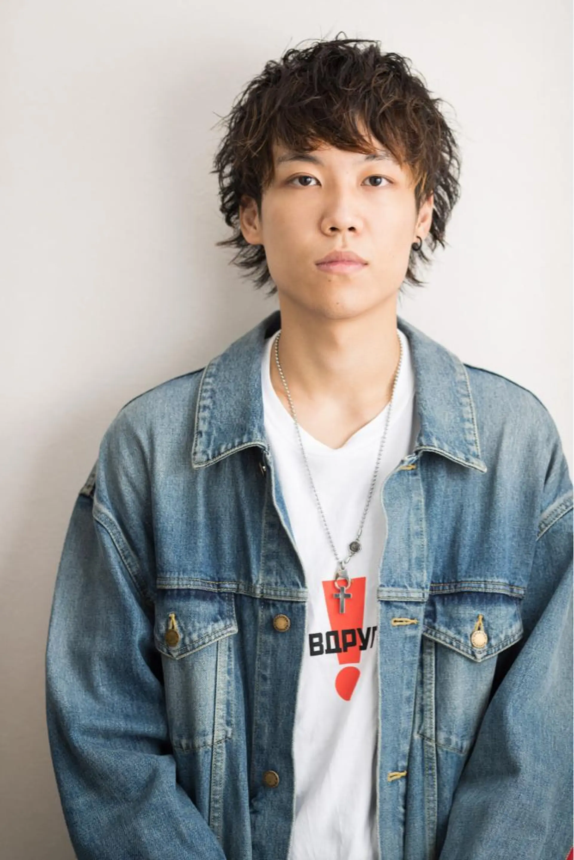 パーマ メンズ マッシュウルフ マッシュ メンズパーマ メンズウルフカット ウルフカット Vir by Brown所属・Vir by  Brownのヘアスタイル
