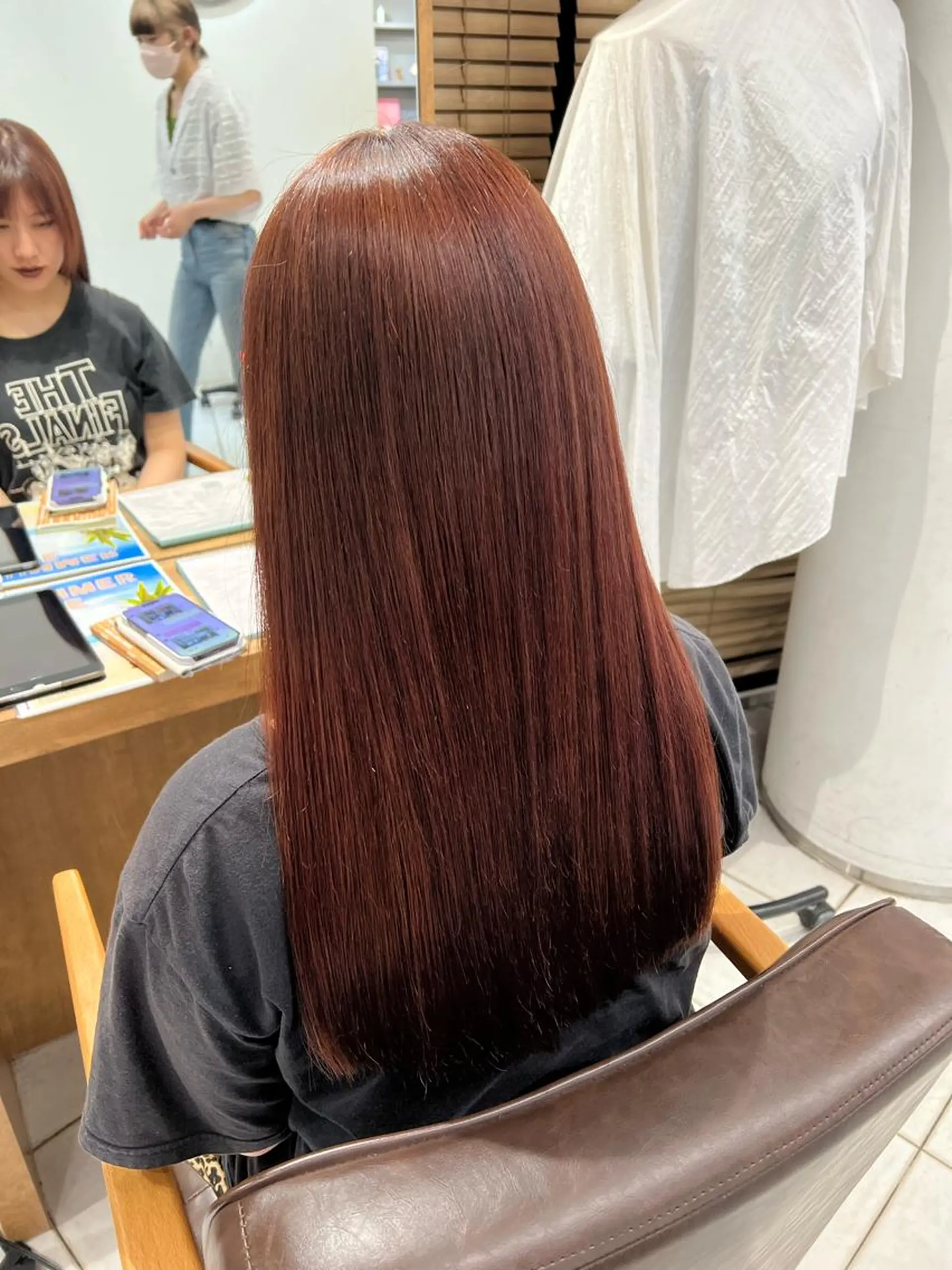 ロング カラー まとまるツヤ髪カット ┆たんげ なるみのヘアスタイル