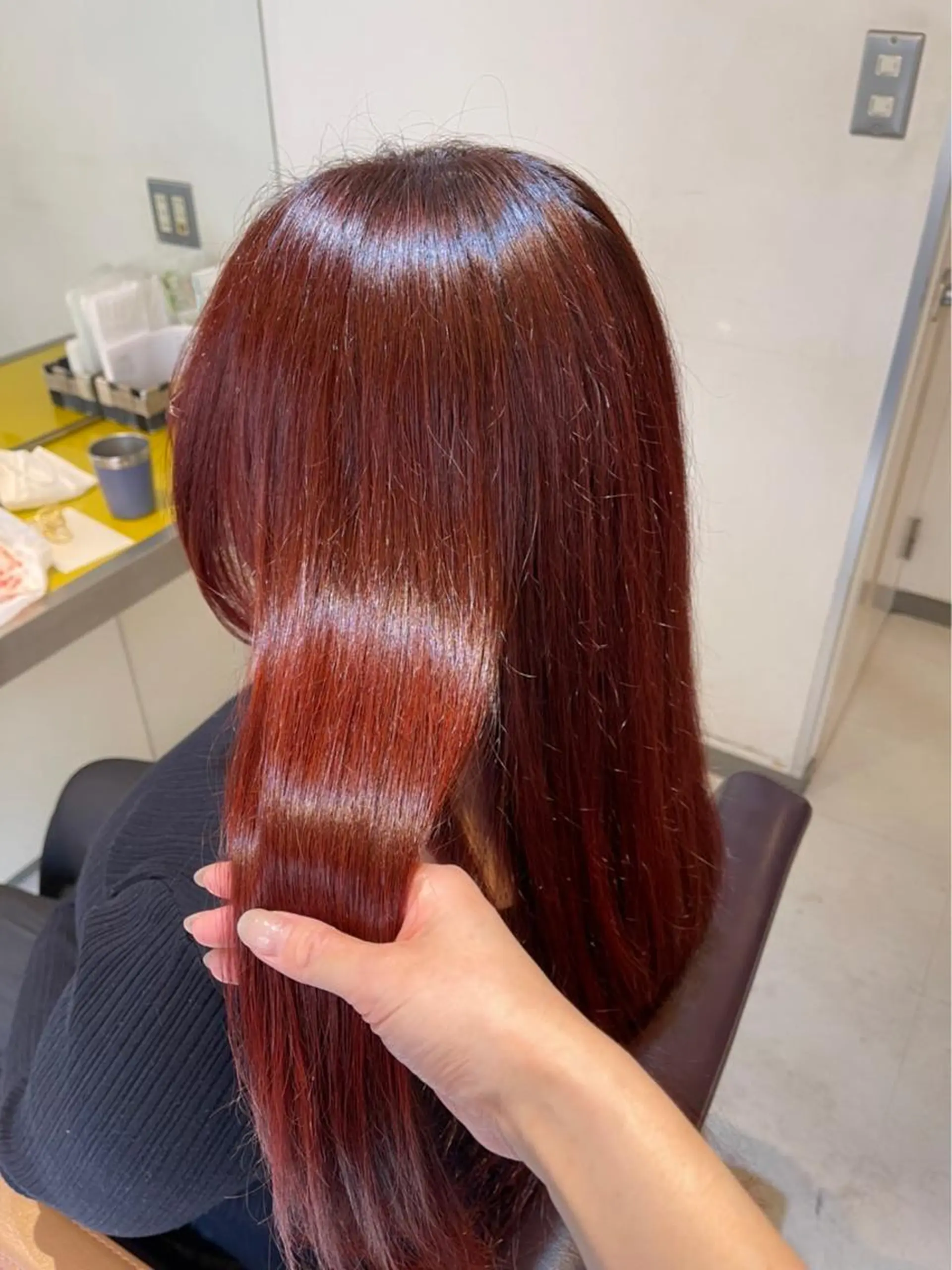 ロング カラー カット ヘアカラー トリートメント 38【サーティーエイト】所属・REINA 【デザイナー】のヘアスタイル