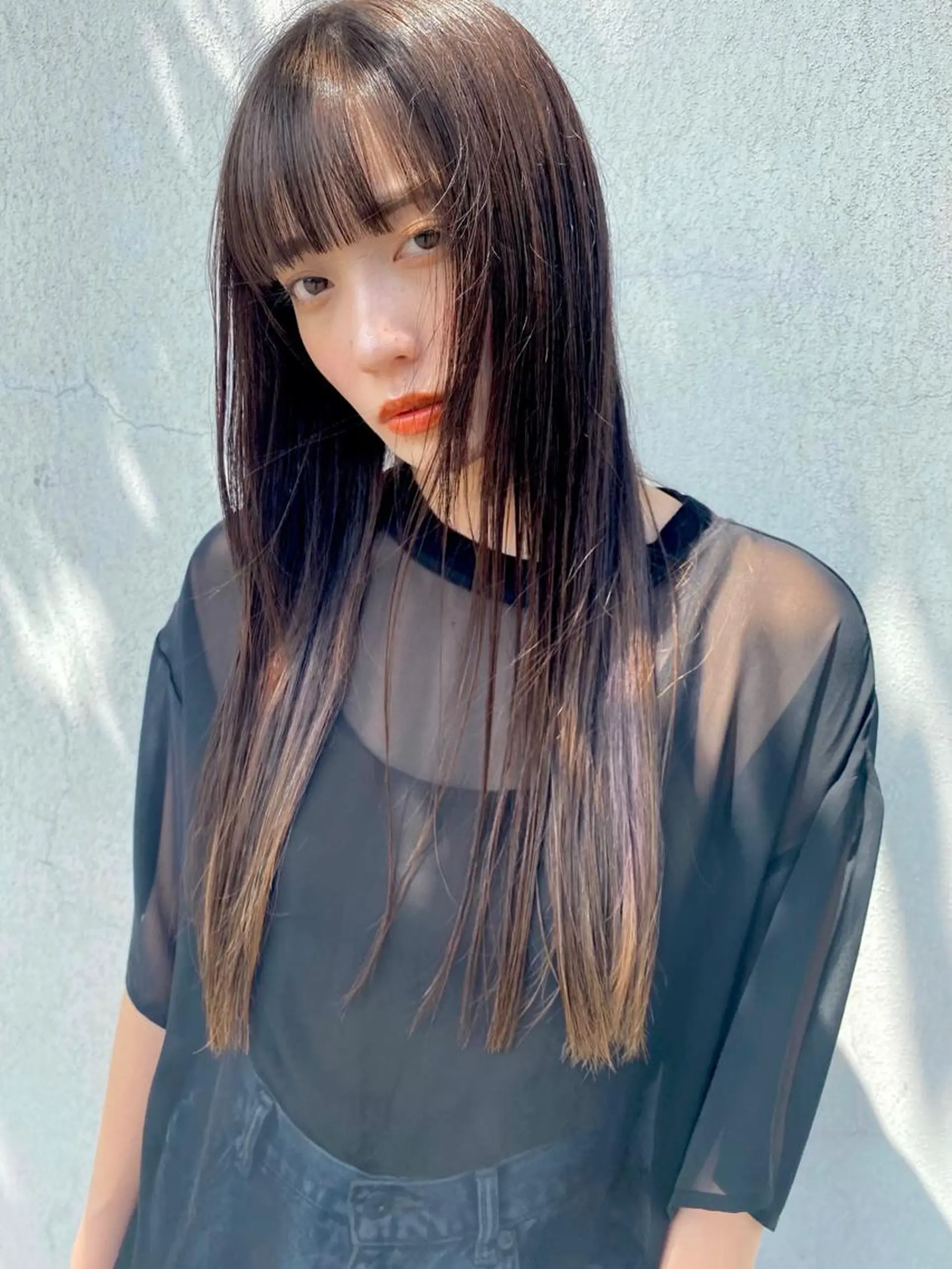 ロング カラー メンズスタイル /メンズパーマ/須藤のヘアスタイル