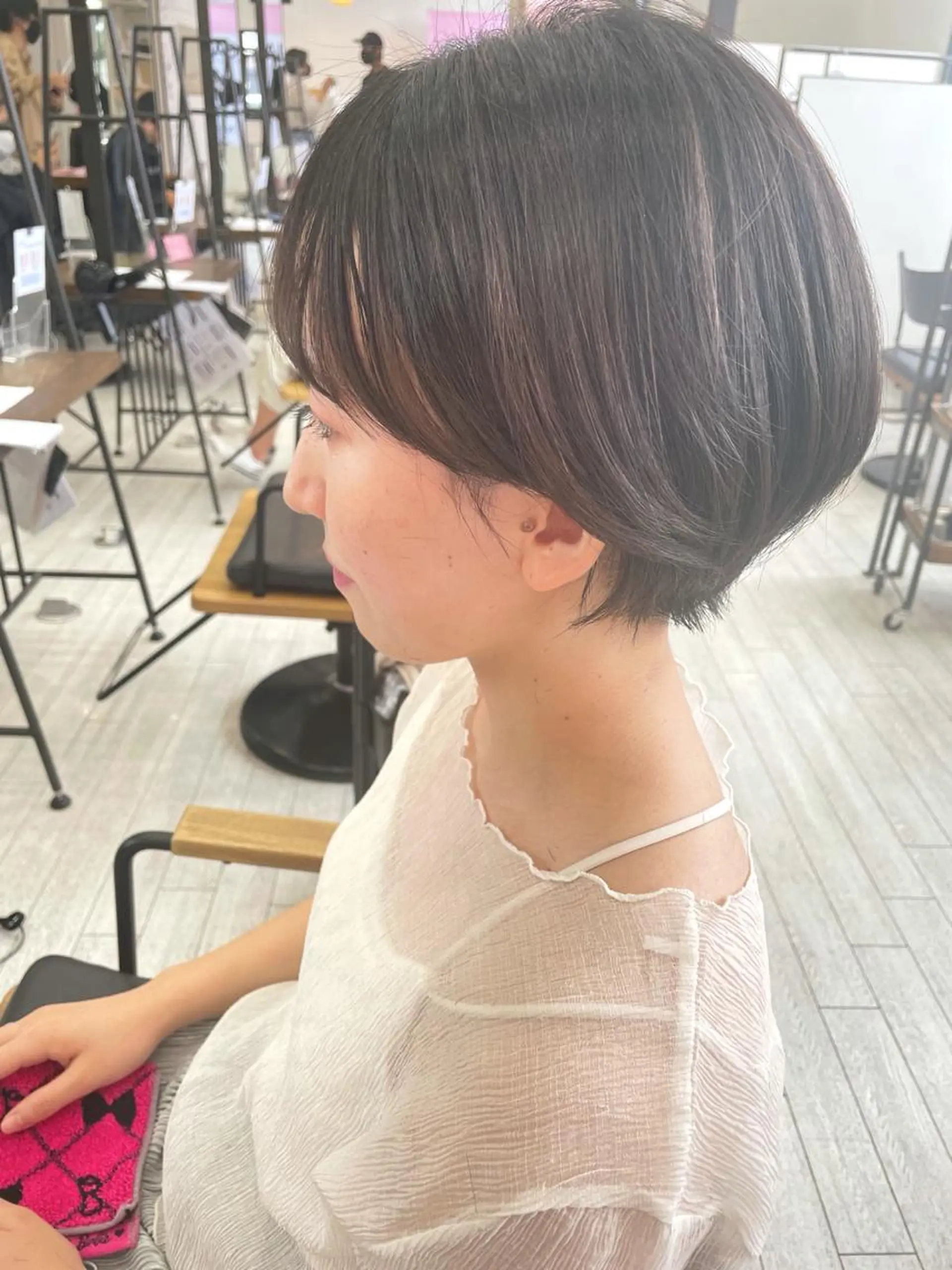 ショート パーマ saito (8/31まで在籍)のヘアスタイル