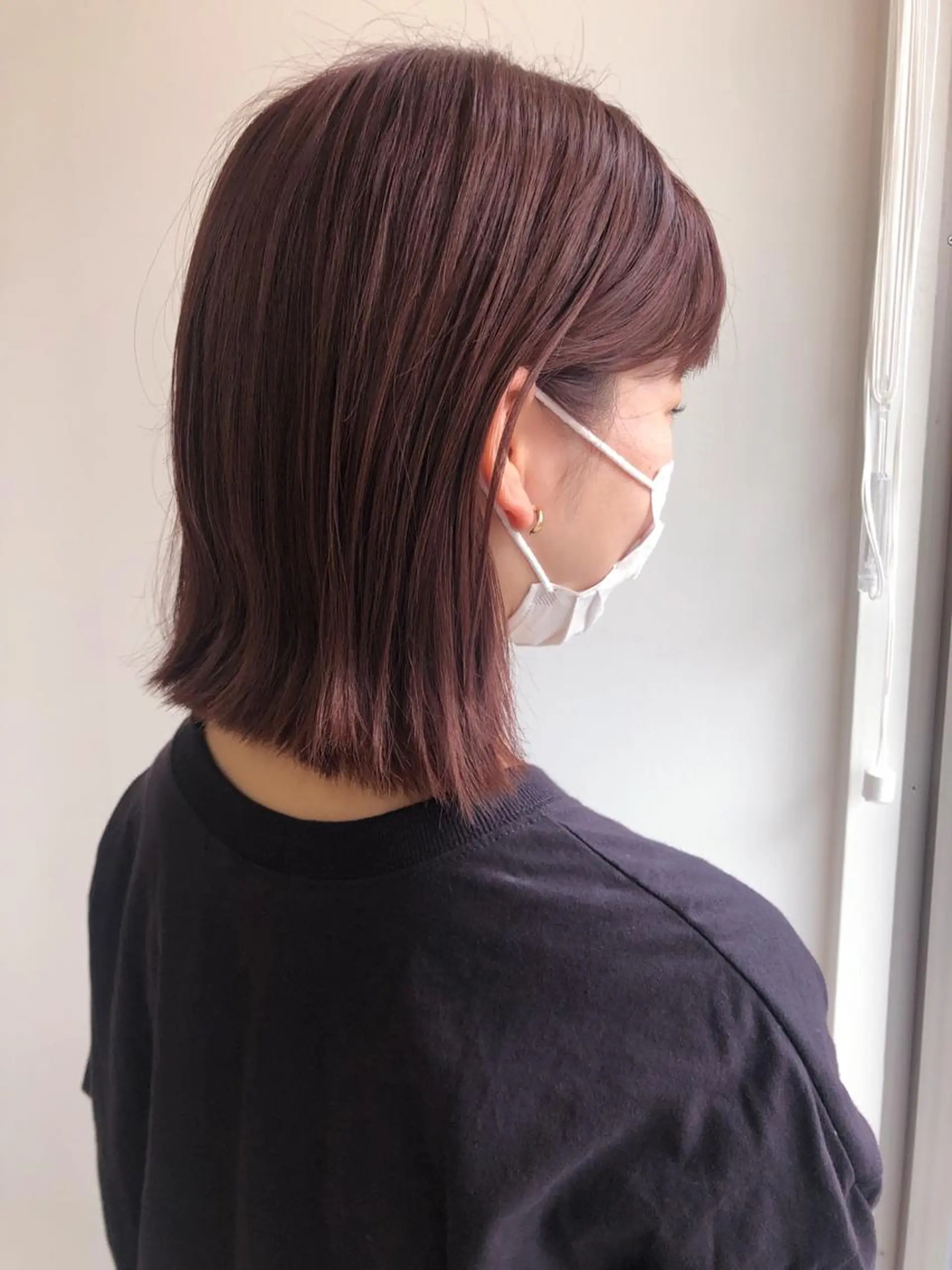 ミディアム KOCHAB 中村穂風のヘアスタイル